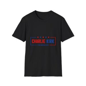 Charlie Kirk Patriotic T-Shirt