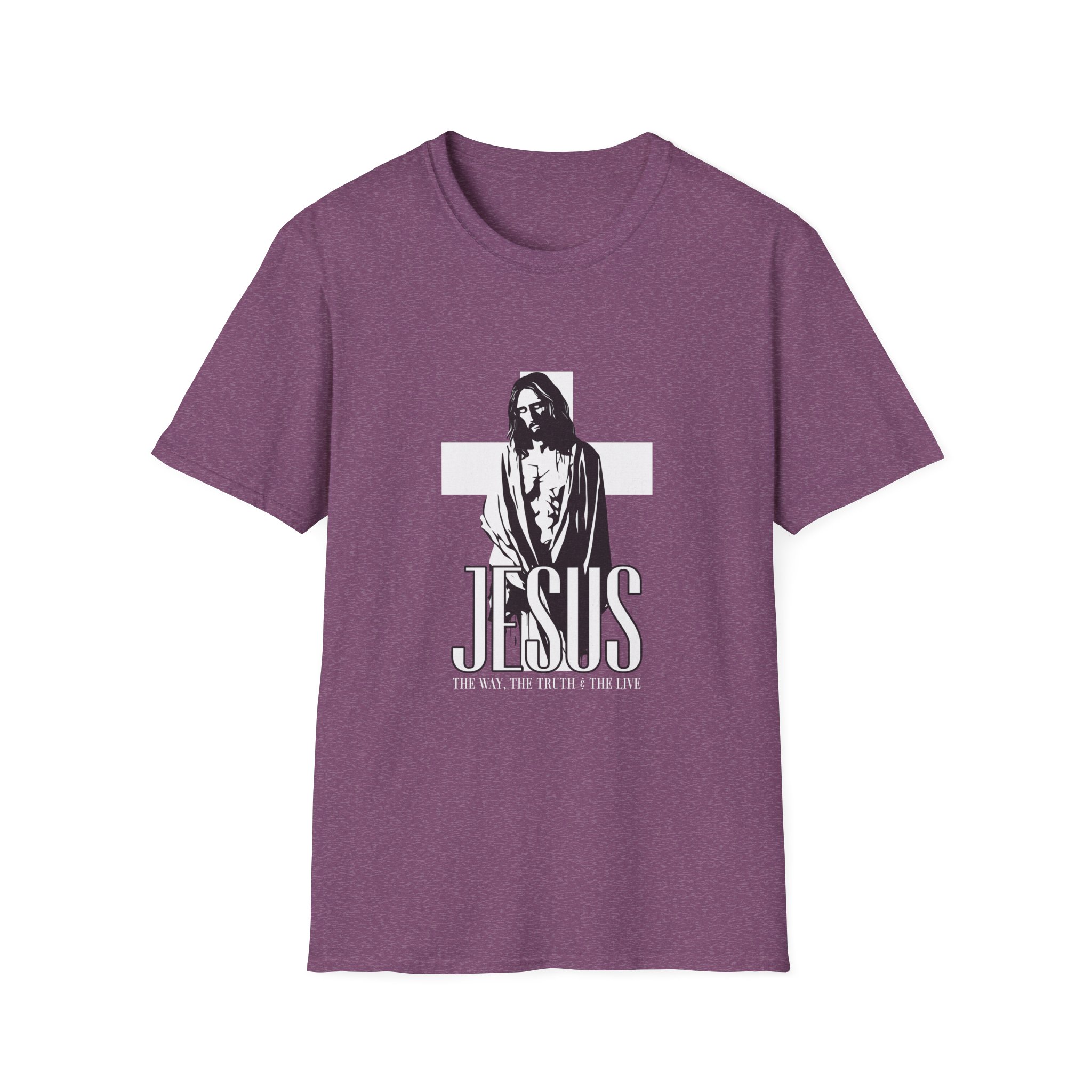Jesus Cross Graphic T-Shirt — Faith-Based Christian Tee - Image 23