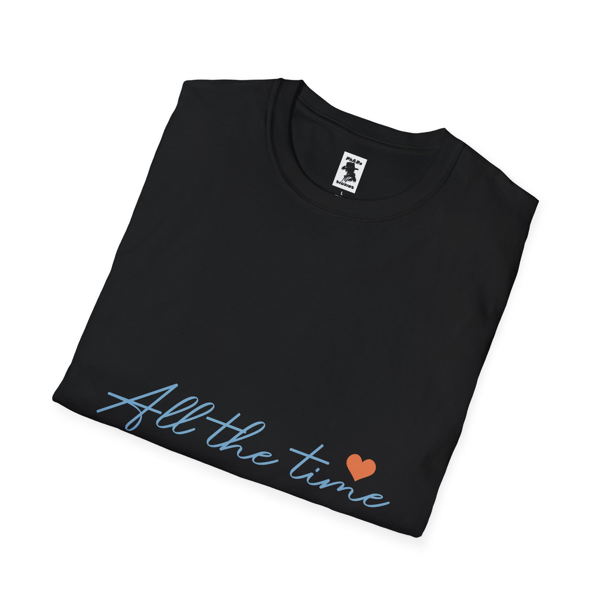 All the Time Unisex Softstyle T-Shirt - Casual Love Tee - Image 4