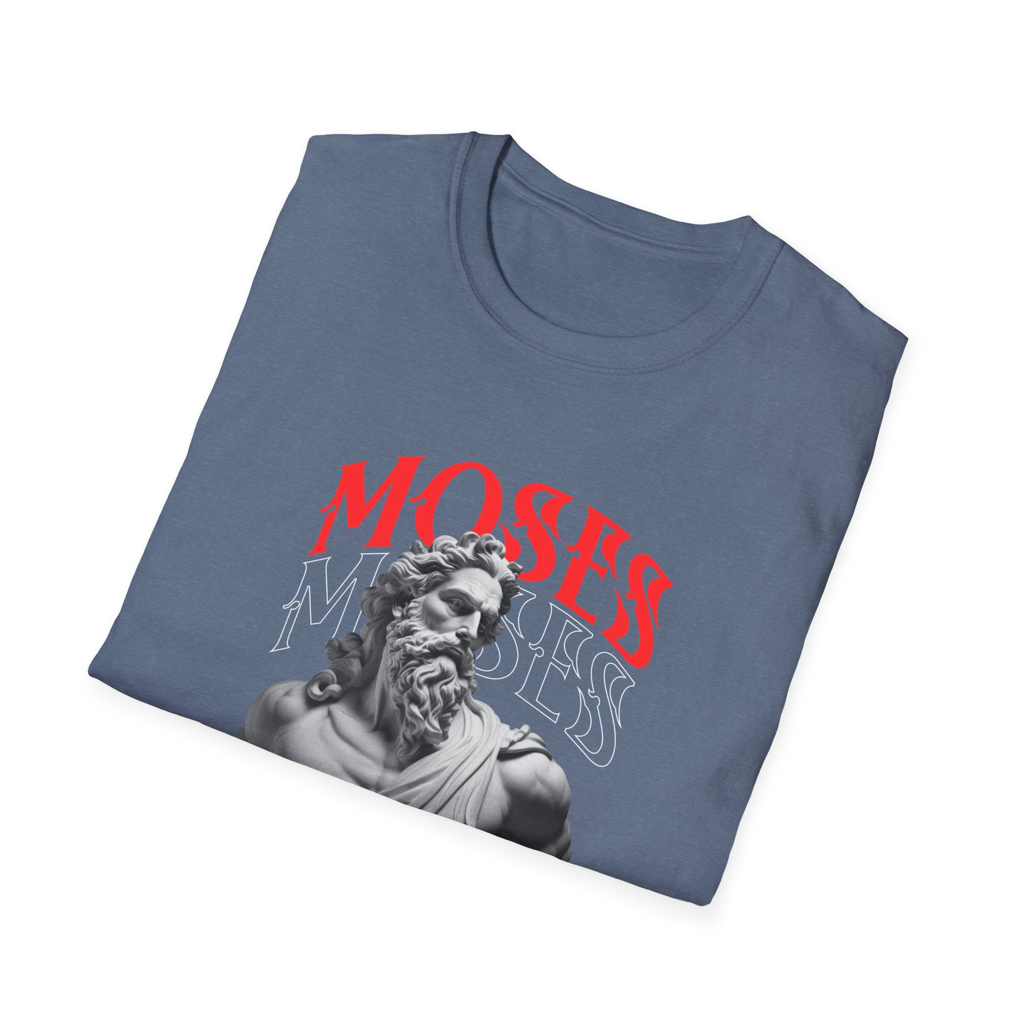 Moses Statue Graphic T-Shirt - Image 12