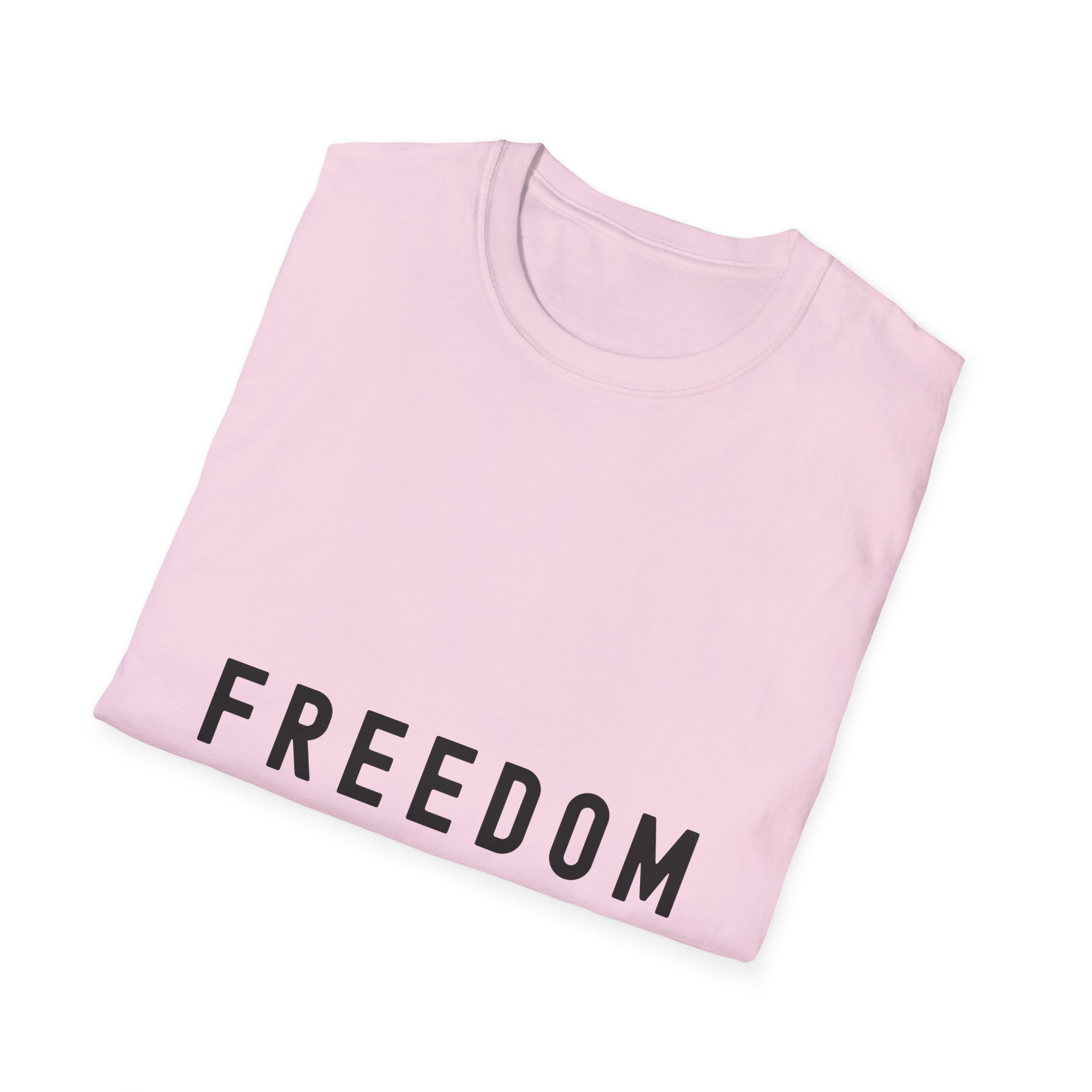 Freedom Graphic T‑Shirt — Minimalist Text Tee - Image 8