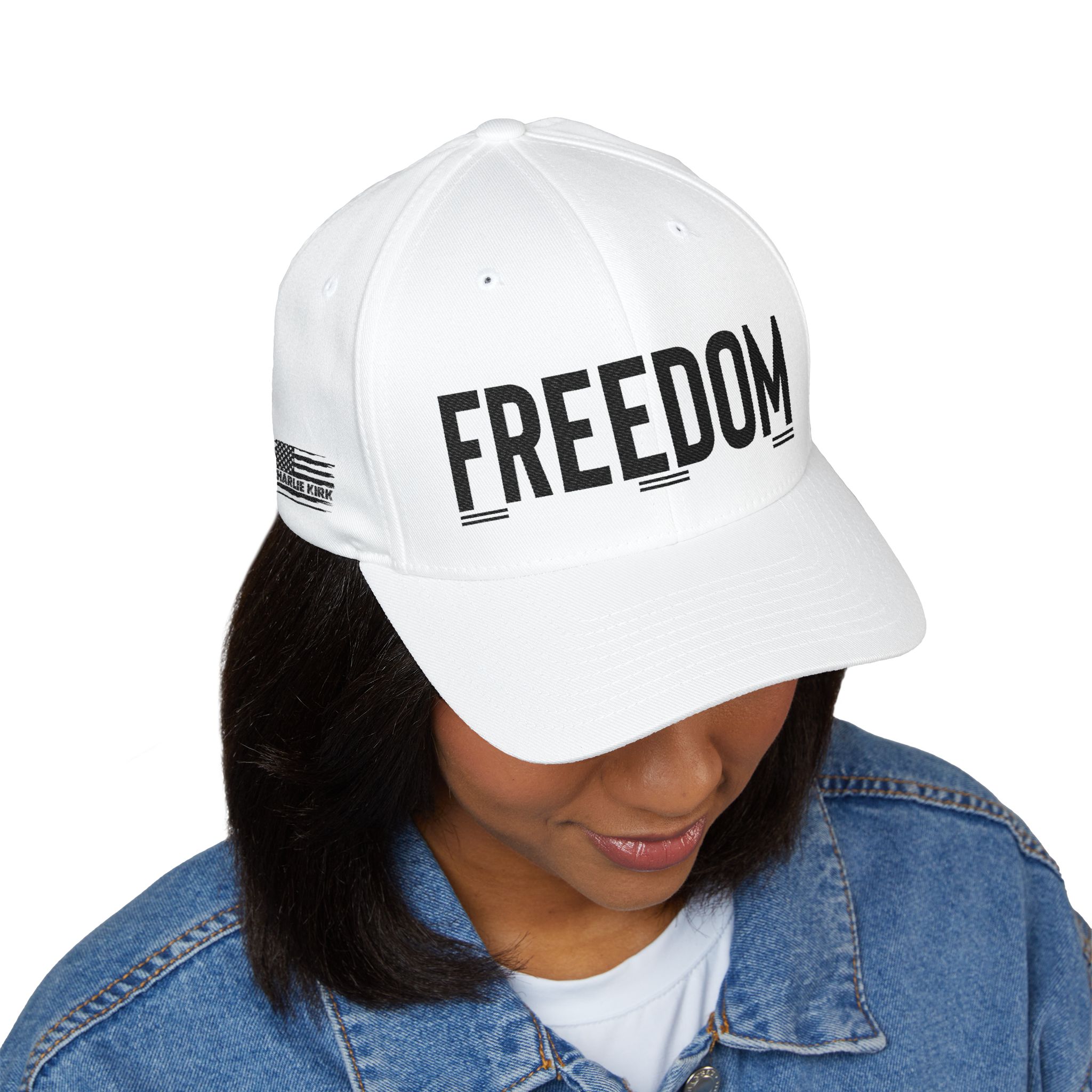 Charlie Kirk Freedom Embroidered Cap - Image 7