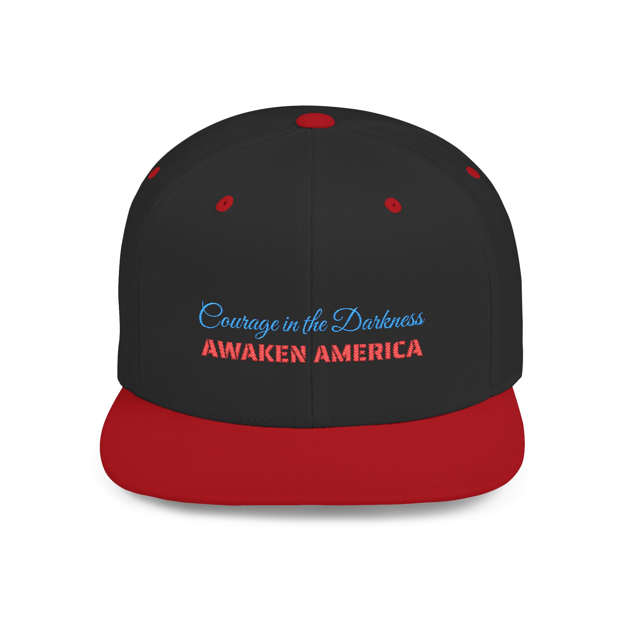 Courage in the Darkness Snapback Hat, Adjustable Cap for Outdoor Events, Casual Streetwear, Gift for Friends, Patriotic Apparel - Image 33