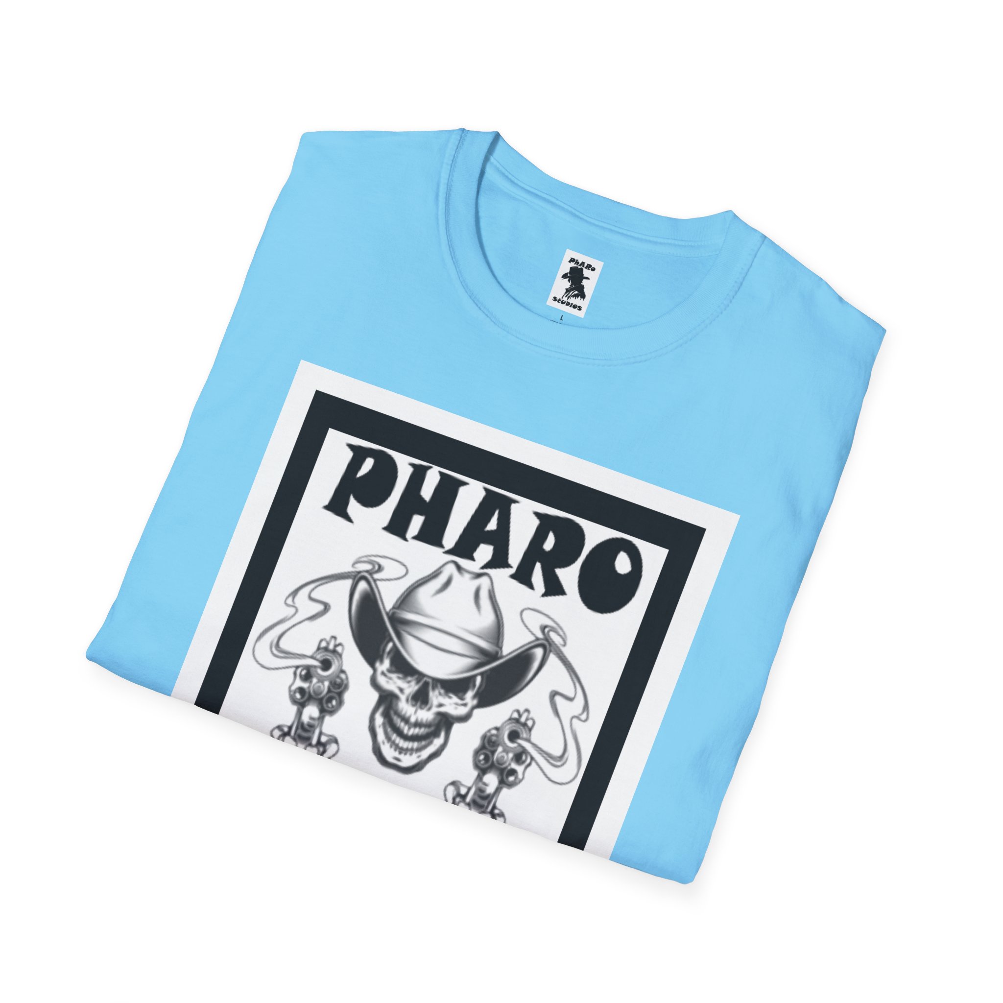 Unisex Softstyle T-Shirt - PhARo Studios Logo - Image 16