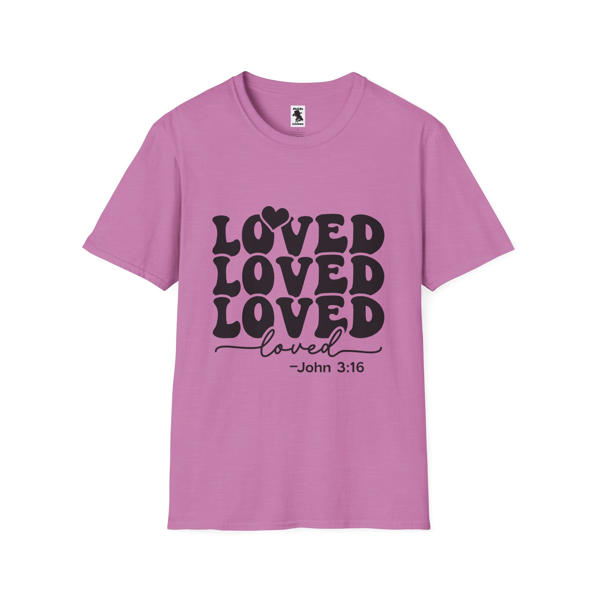 Loved Unisex Softstyle T-Shirt - Inspirational Faith Apparel - Perfect for Gifts and Celebrations - Image 37