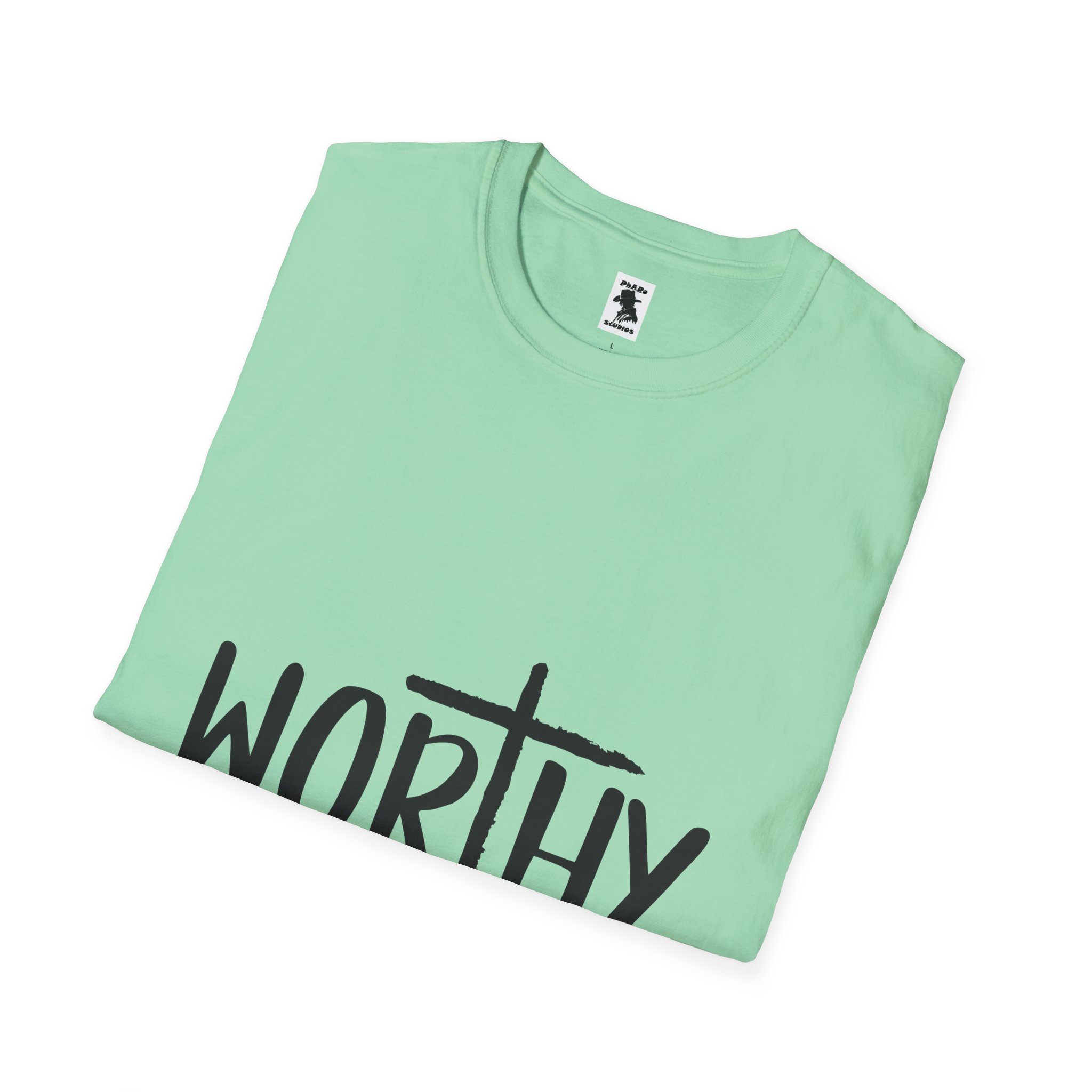Worthy Unisex Softstyle T-Shirt - Faith-Inspired Apparel for Everyday Empowerment - Image 16