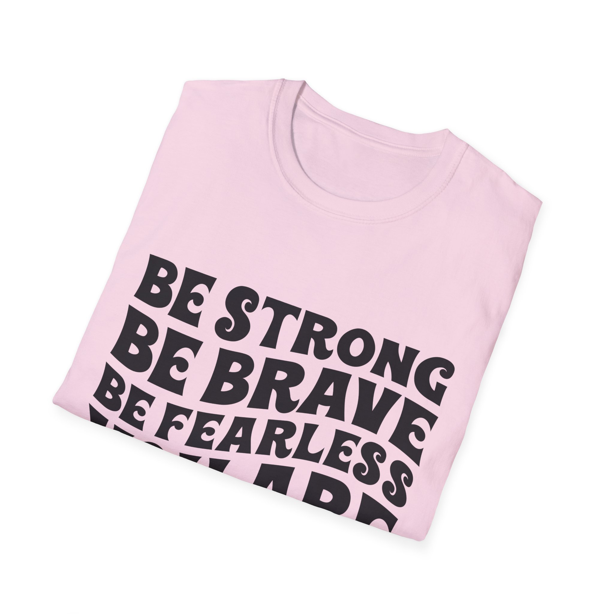 Be Strong Be Brave Be Fearless "You Are Never Alone" T-Shirt — Joshua 1:9 Inspirational Tee - Image 44