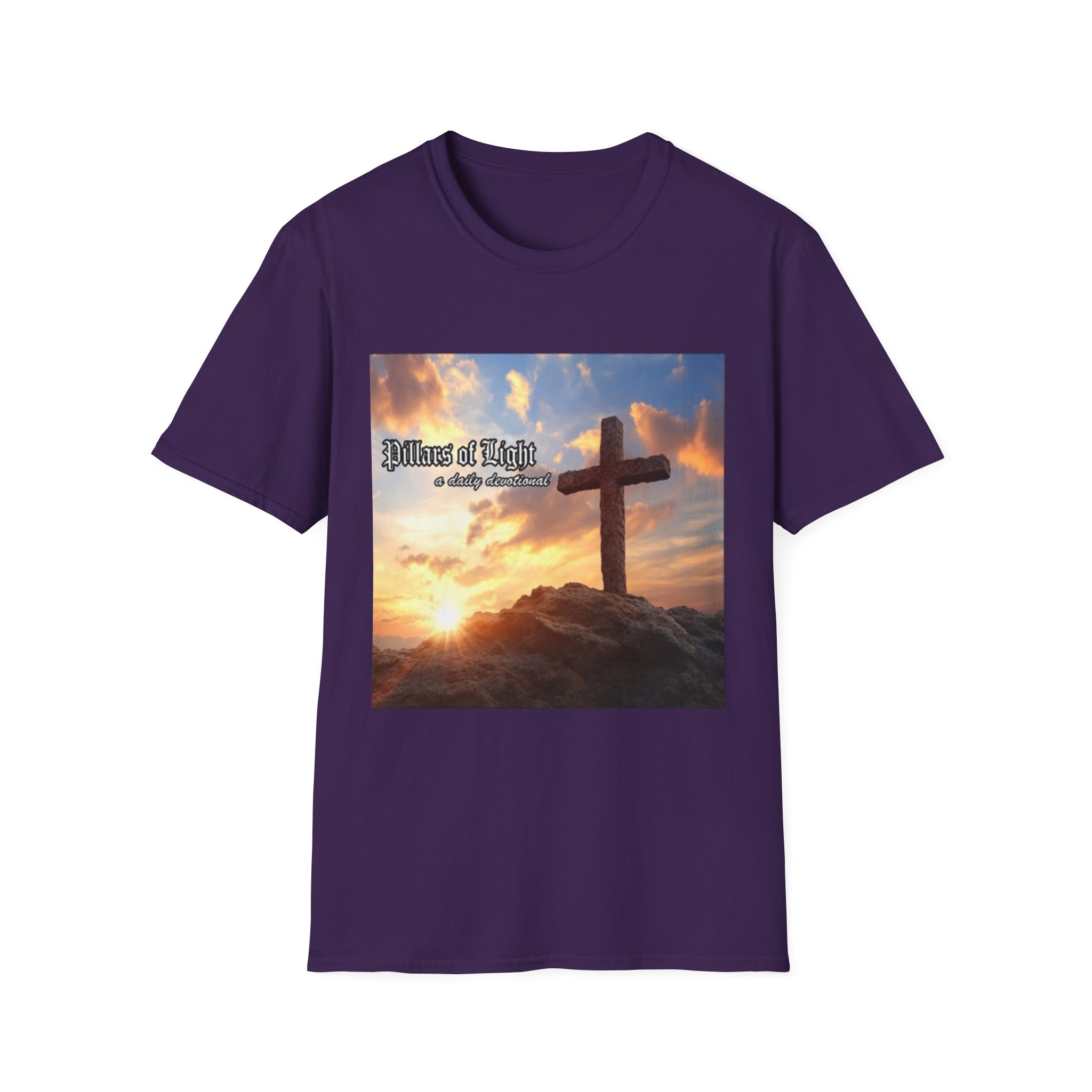 Pillars of Light Devotional Podcast T-Shirt — The Truth in the Darkness - Image 29