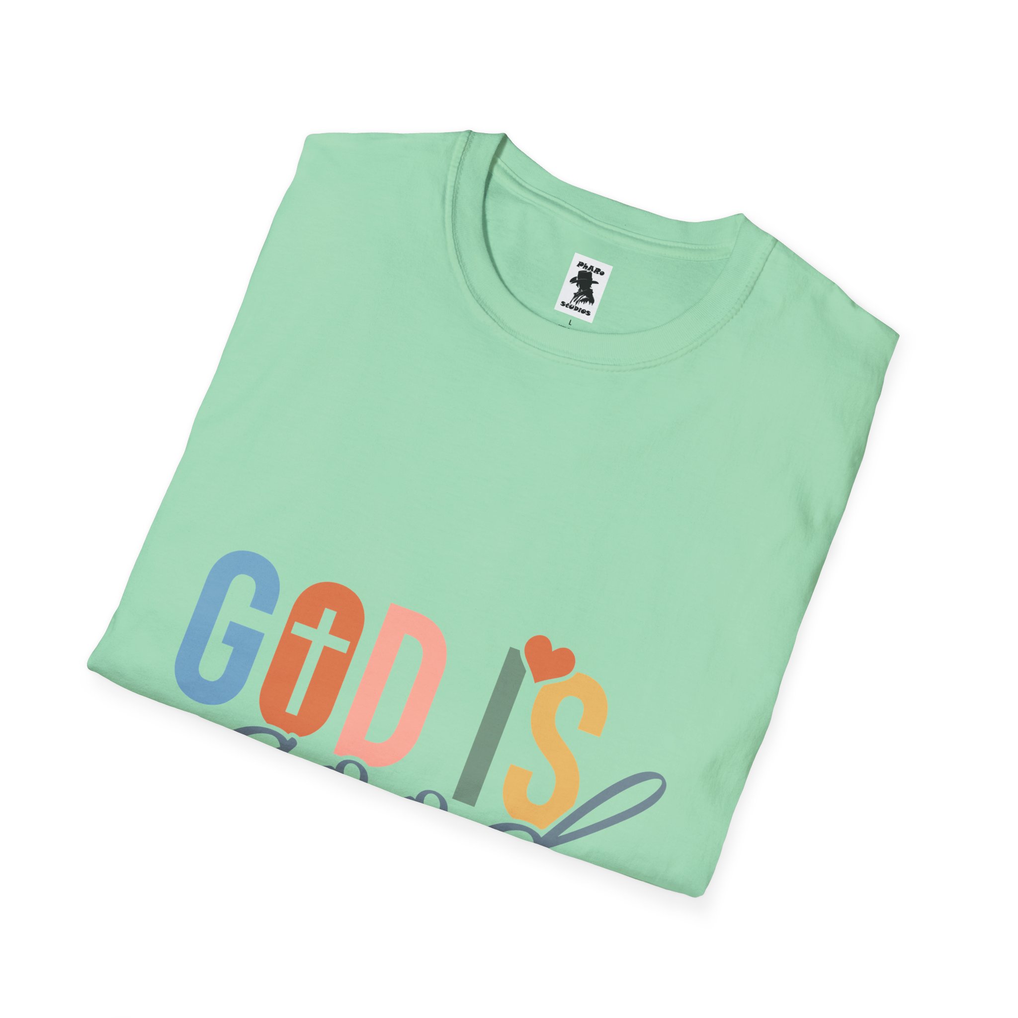 Unisex Softstyle T-Shirt - "God Is Good" Inspirational Tee - Image 20