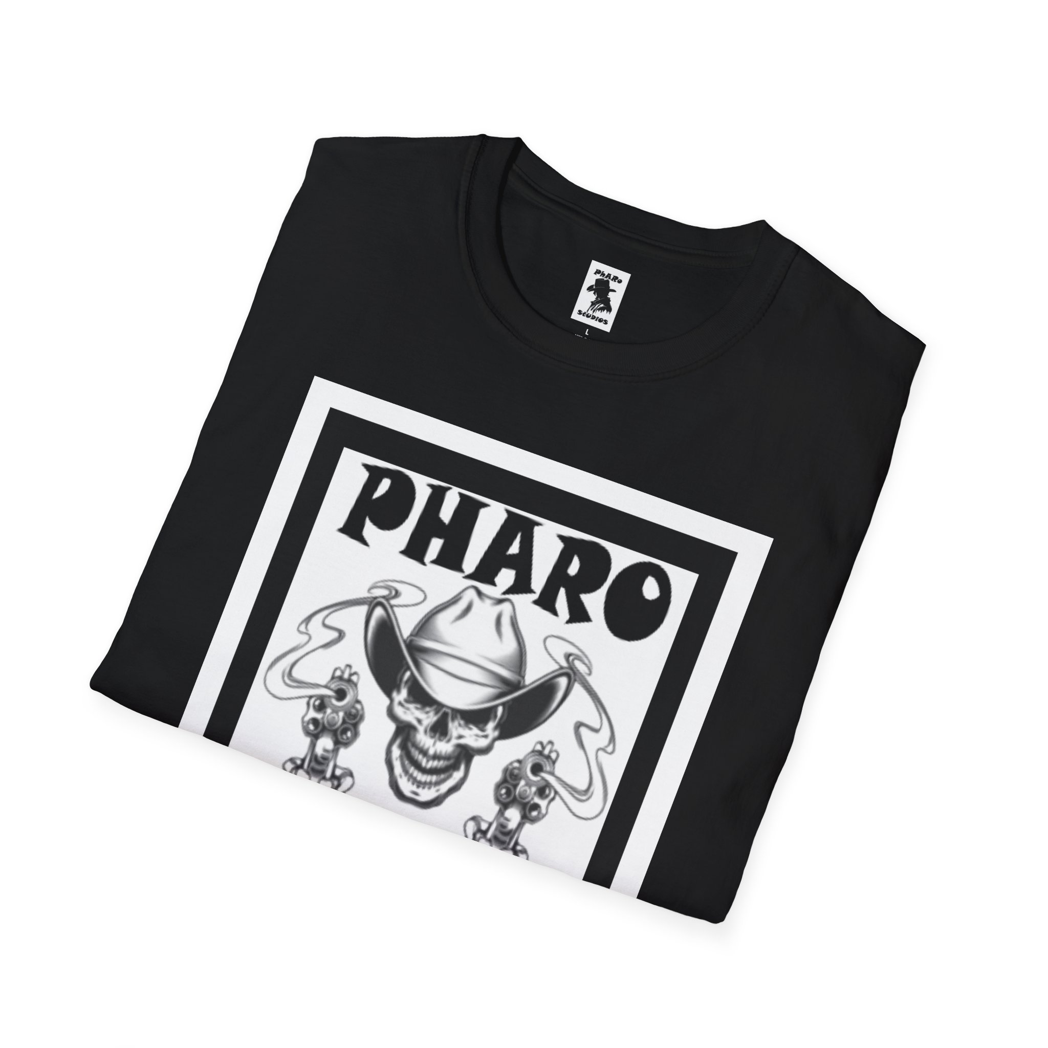Unisex Softstyle T-Shirt - PhARo Studios Logo - Image 8