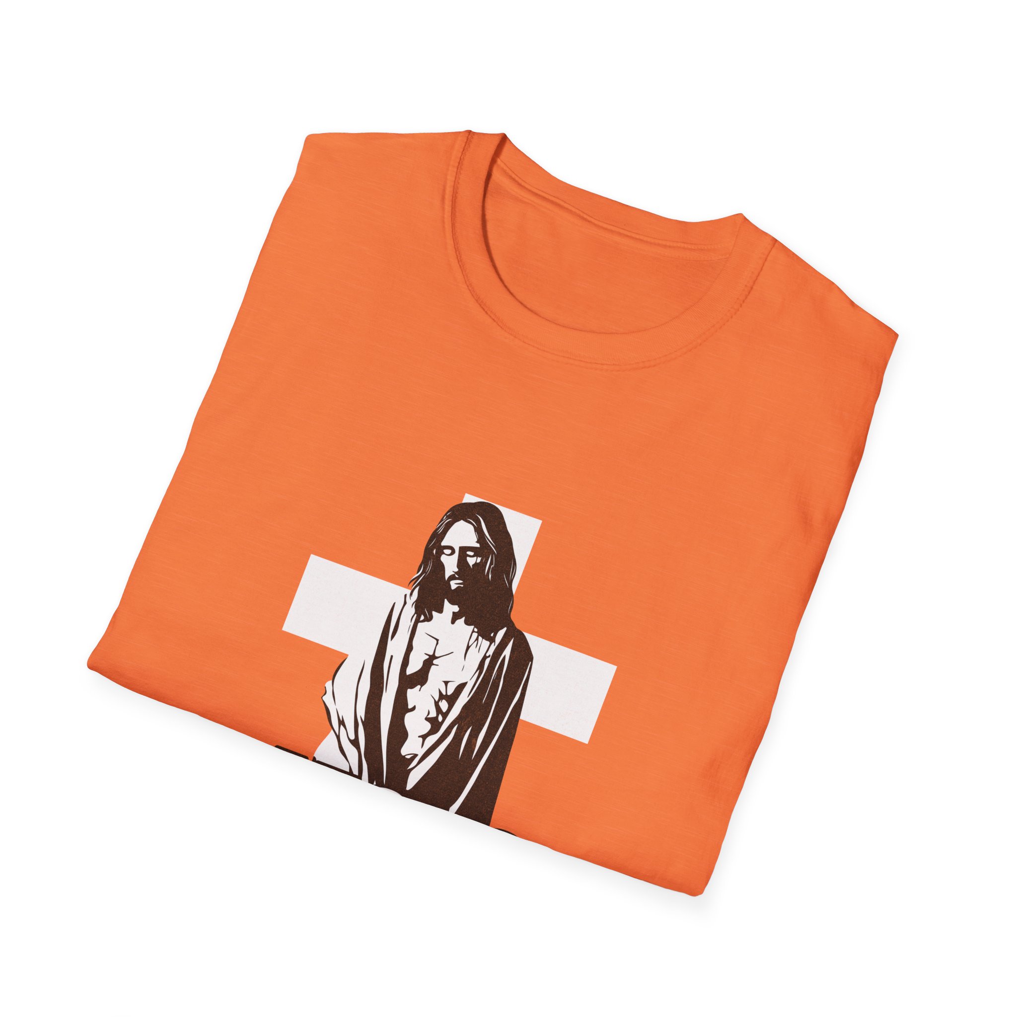 Jesus Cross Graphic T-Shirt — Faith-Based Christian Tee - Image 4