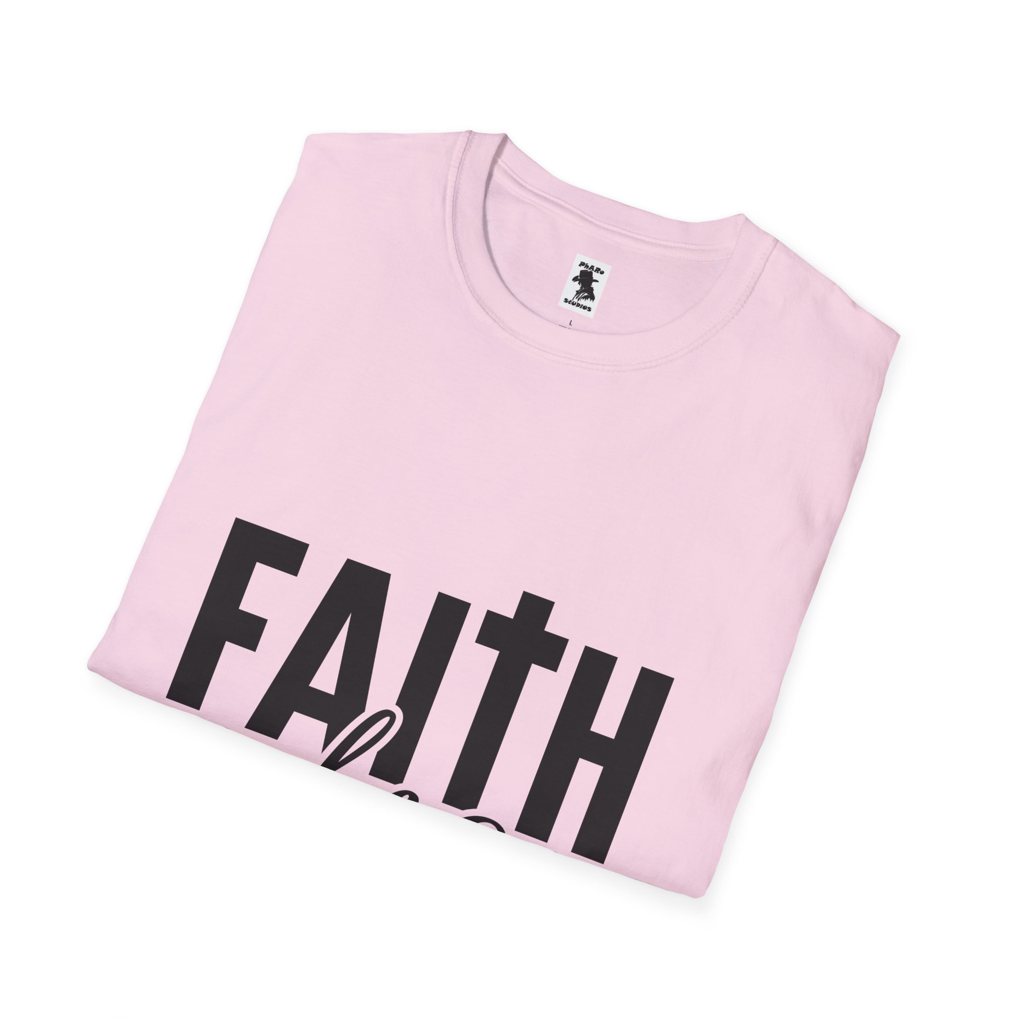 Faith Over Fear Unisex Softstyle T-Shirt - Image 36
