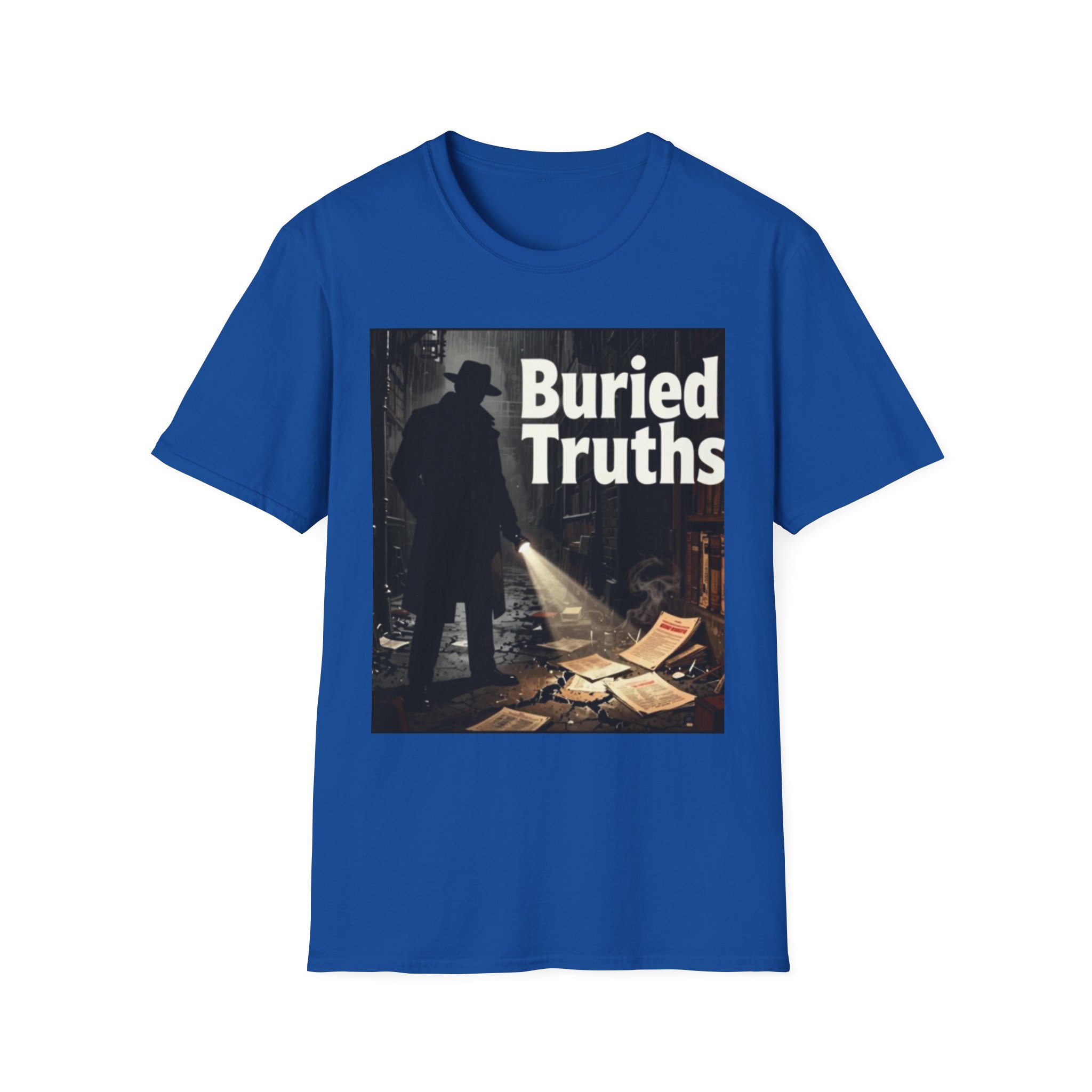 Buried Truths Podcast T-Shirt — The Truth in the Darkness Network (Phillip Roberts) - Image 33