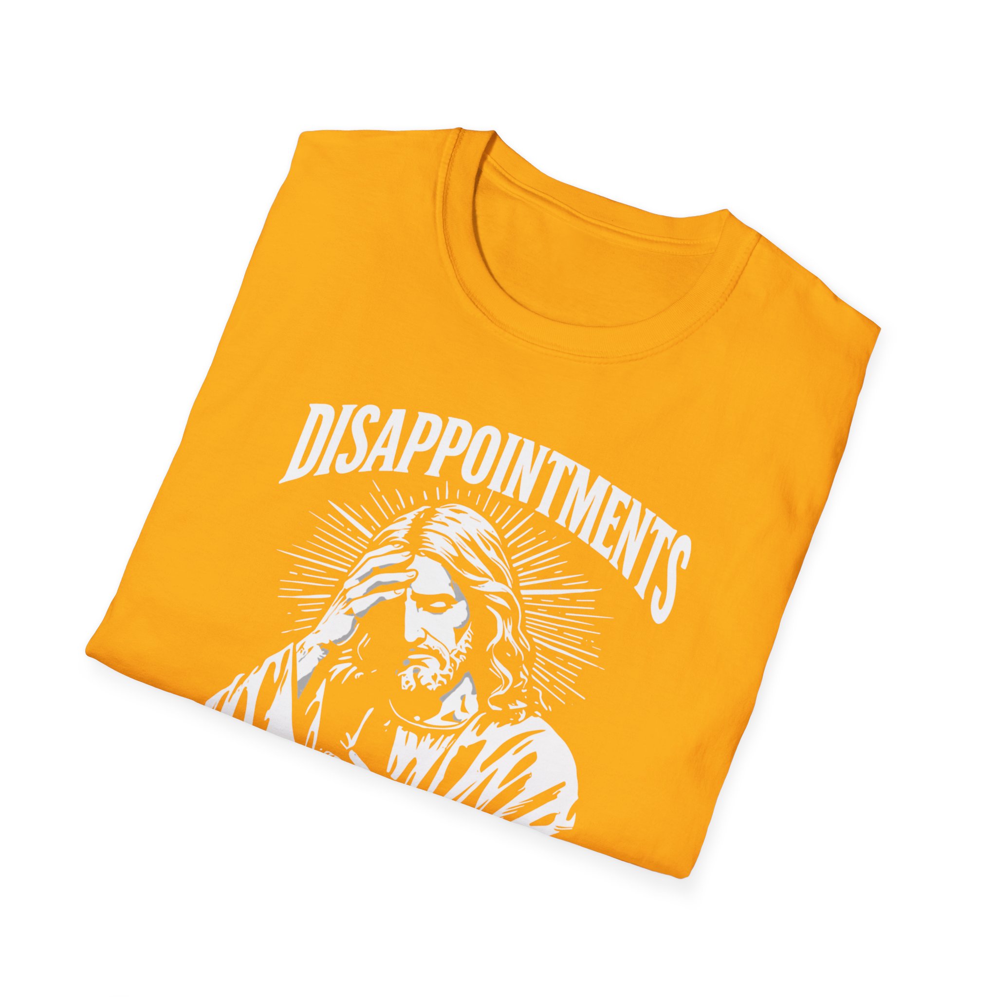 Jesus Graphic T-Shirt — "Disappointments All of You" Vintage Religious Humor Tee - Image 6