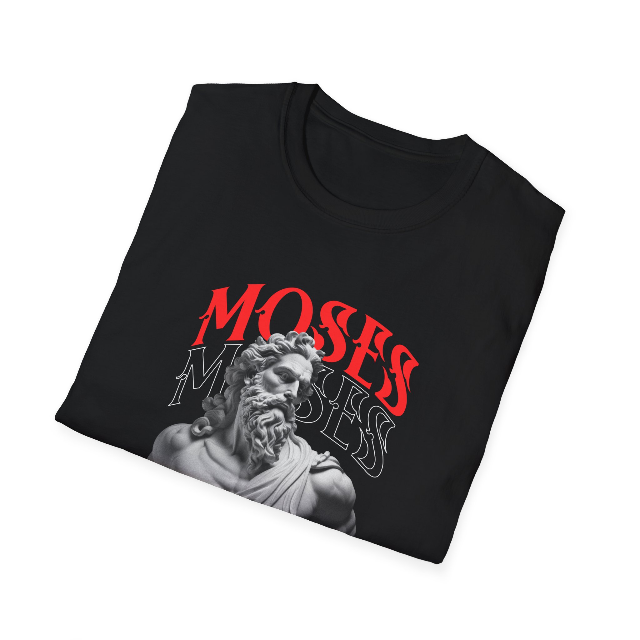 Moses Statue Graphic T-Shirt - Image 6
