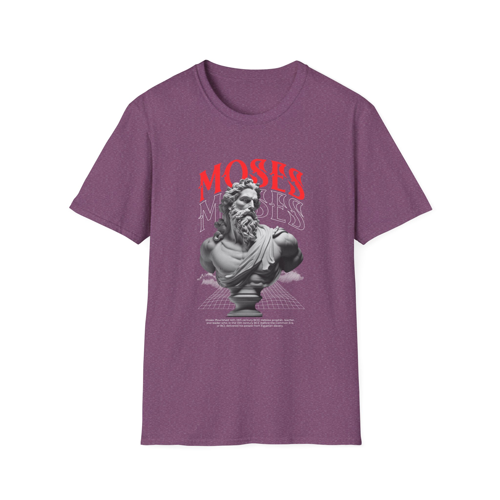 Moses Statue Graphic T-Shirt - Image 19