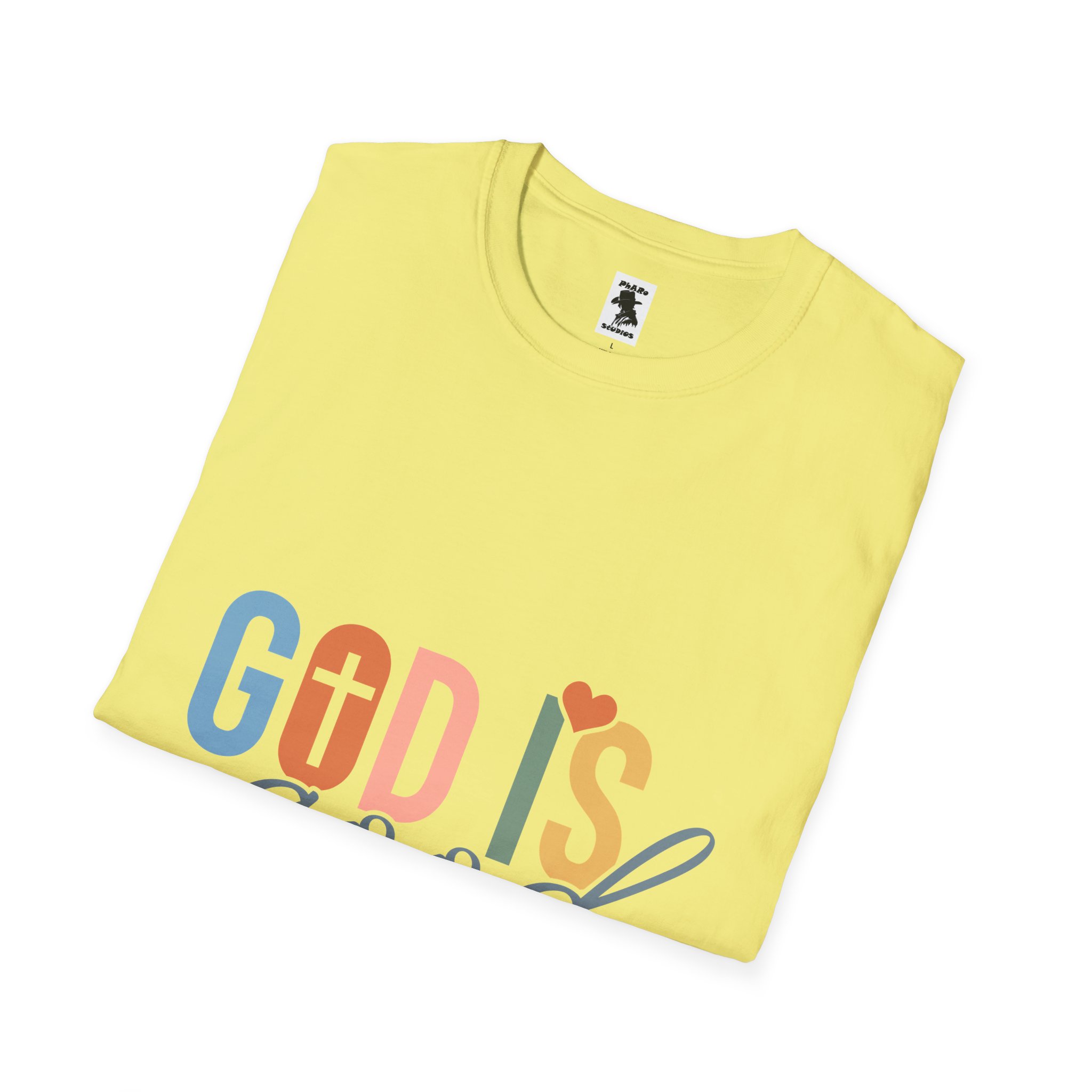 Unisex Softstyle T-Shirt - "God Is Good" Inspirational Tee - Image 12