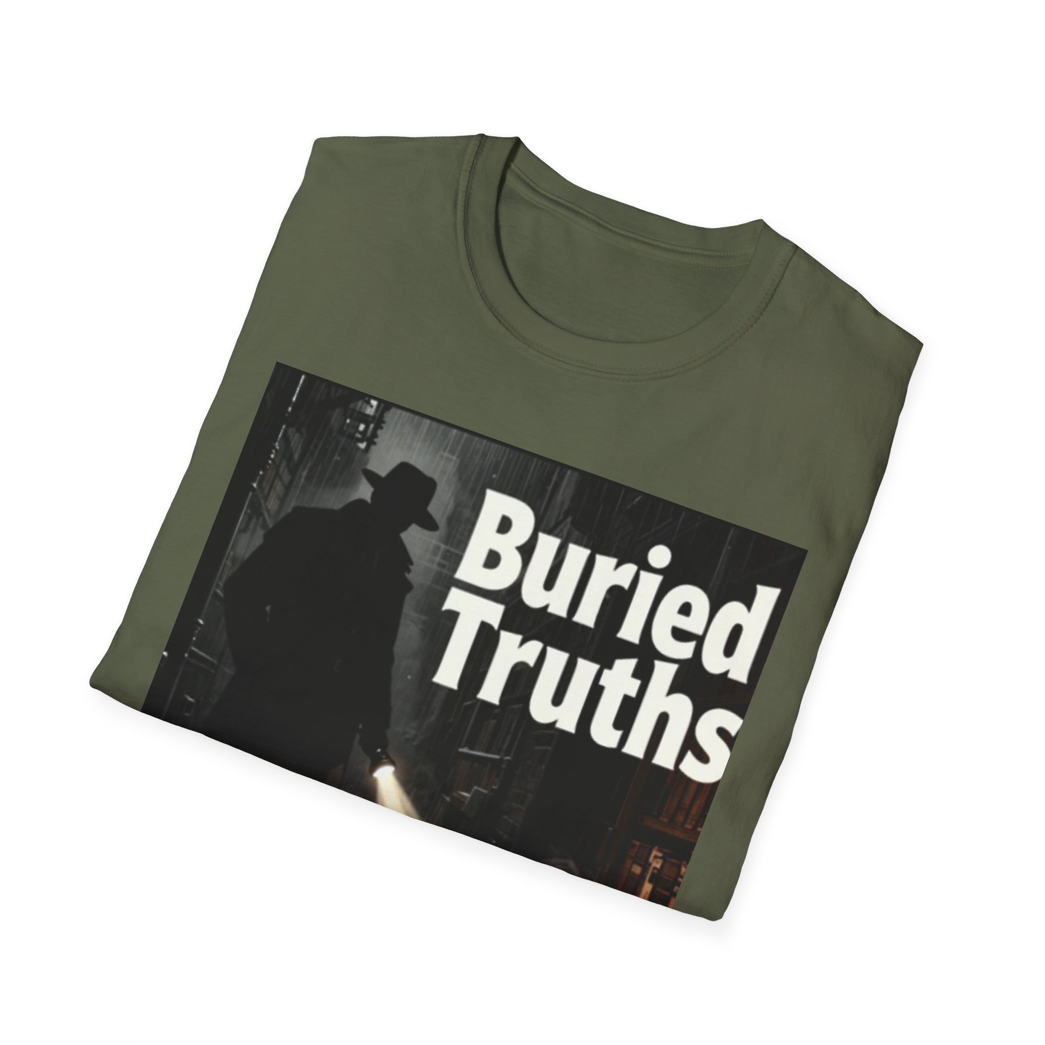 Buried Truths Podcast T-Shirt — The Truth in the Darkness Network (Phillip Roberts) - Image 24