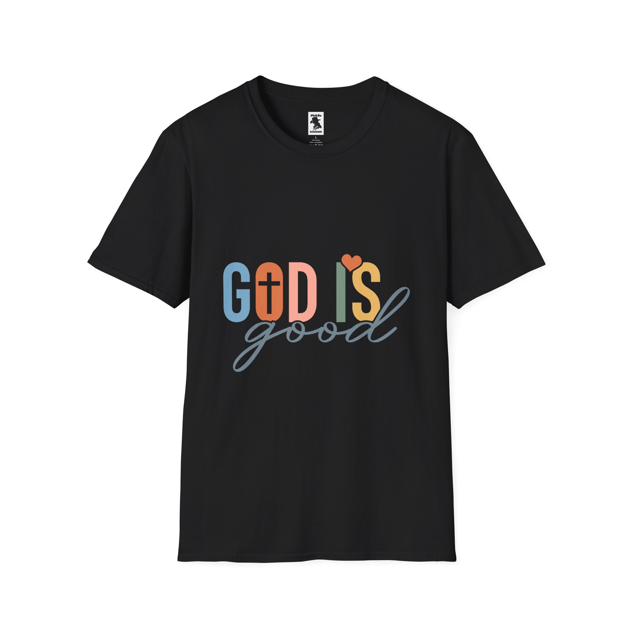 Unisex Softstyle T-Shirt - "God Is Good" Inspirational Tee - Image 5