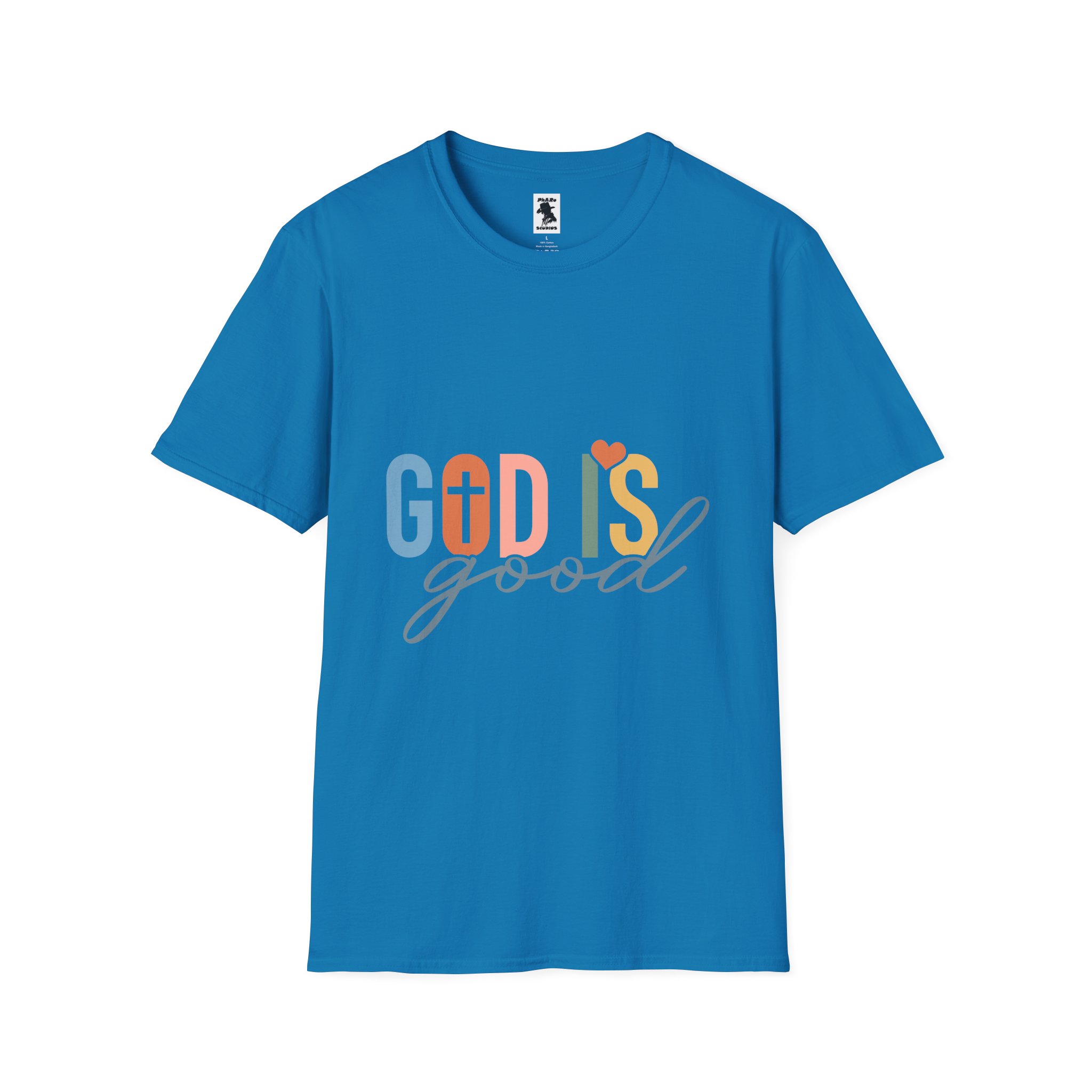 Unisex Softstyle T-Shirt - "God Is Good" Inspirational Tee - Image 25