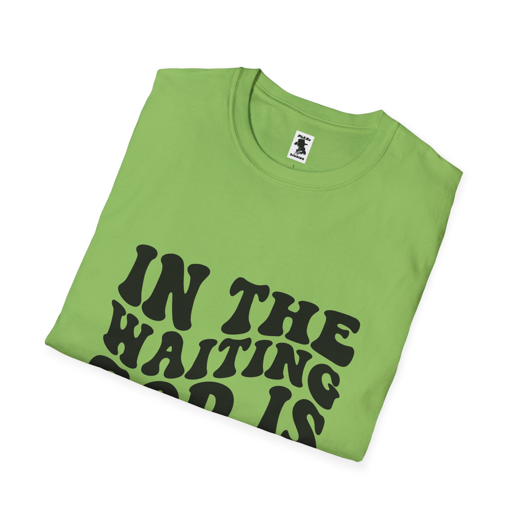 Inspirational Workout Unisex T-Shirt - 'In the Waiting God is Working' - Image 12