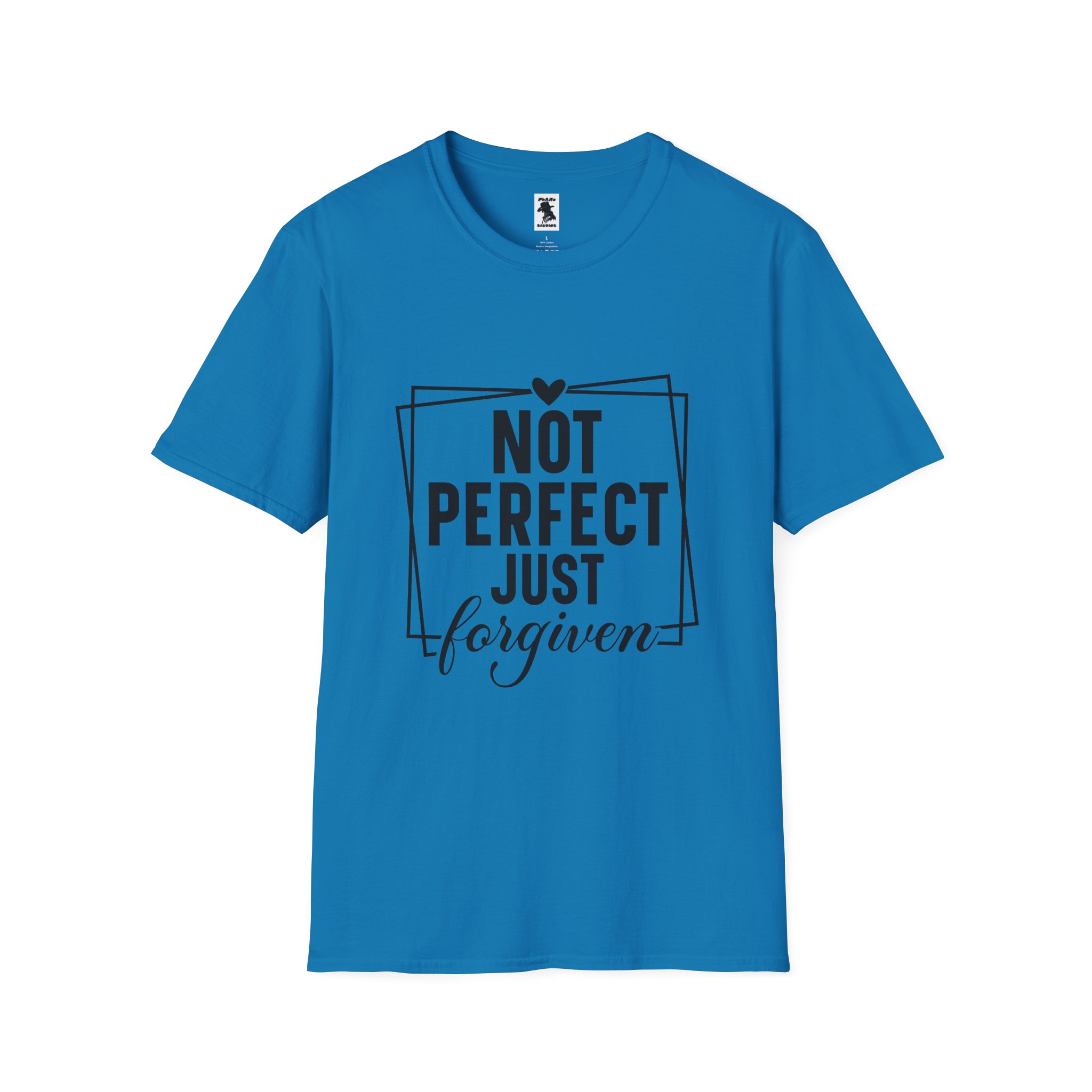 Unisex Softstyle T-Shirt - 'Not Perfect Just Forgiven' Inspirational Tee - Image 21