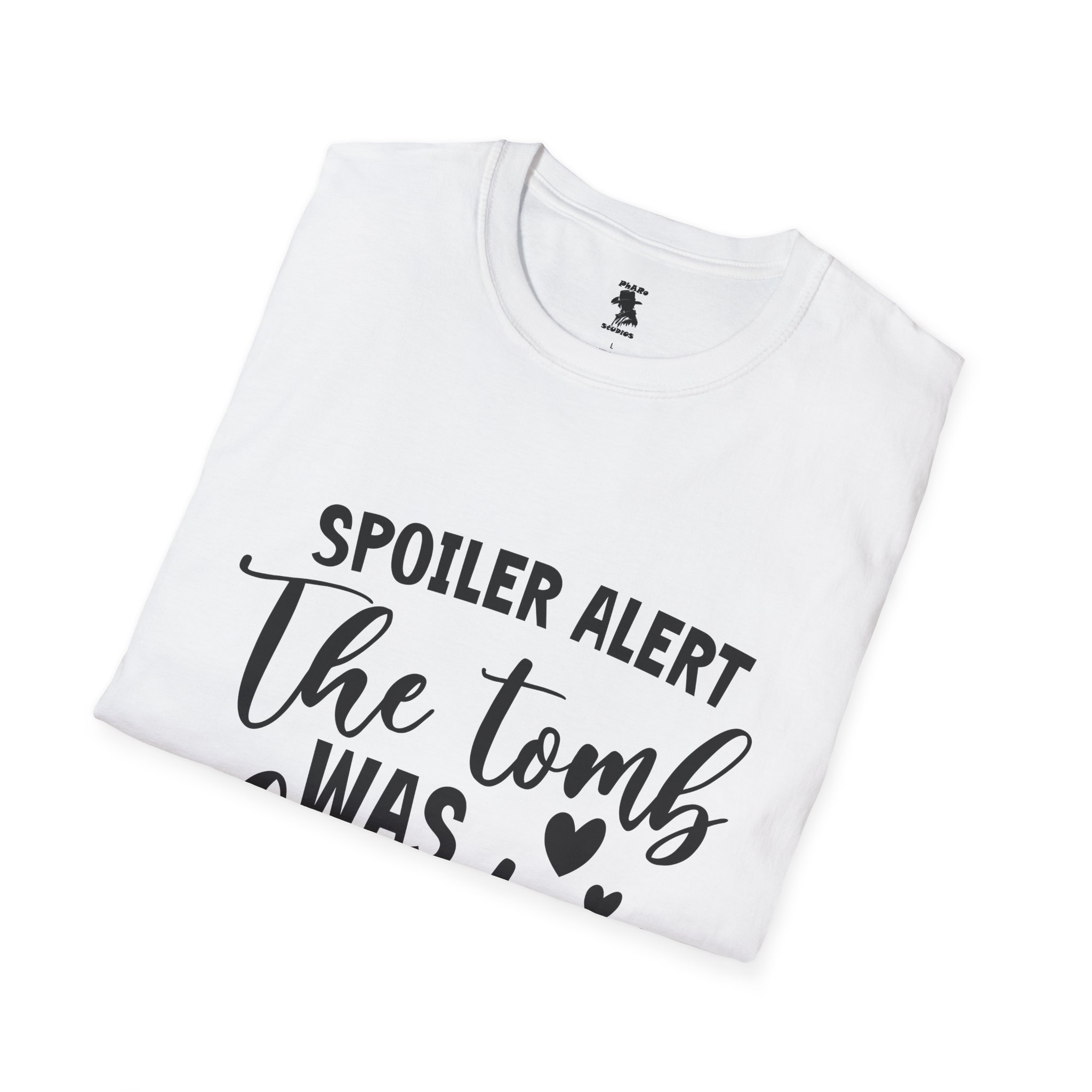 'Spoiler Alert: The Tomb Was Empty' Unisex Softstyle T-Shirt - Perfect for Easter and Celebrations! - Image 8