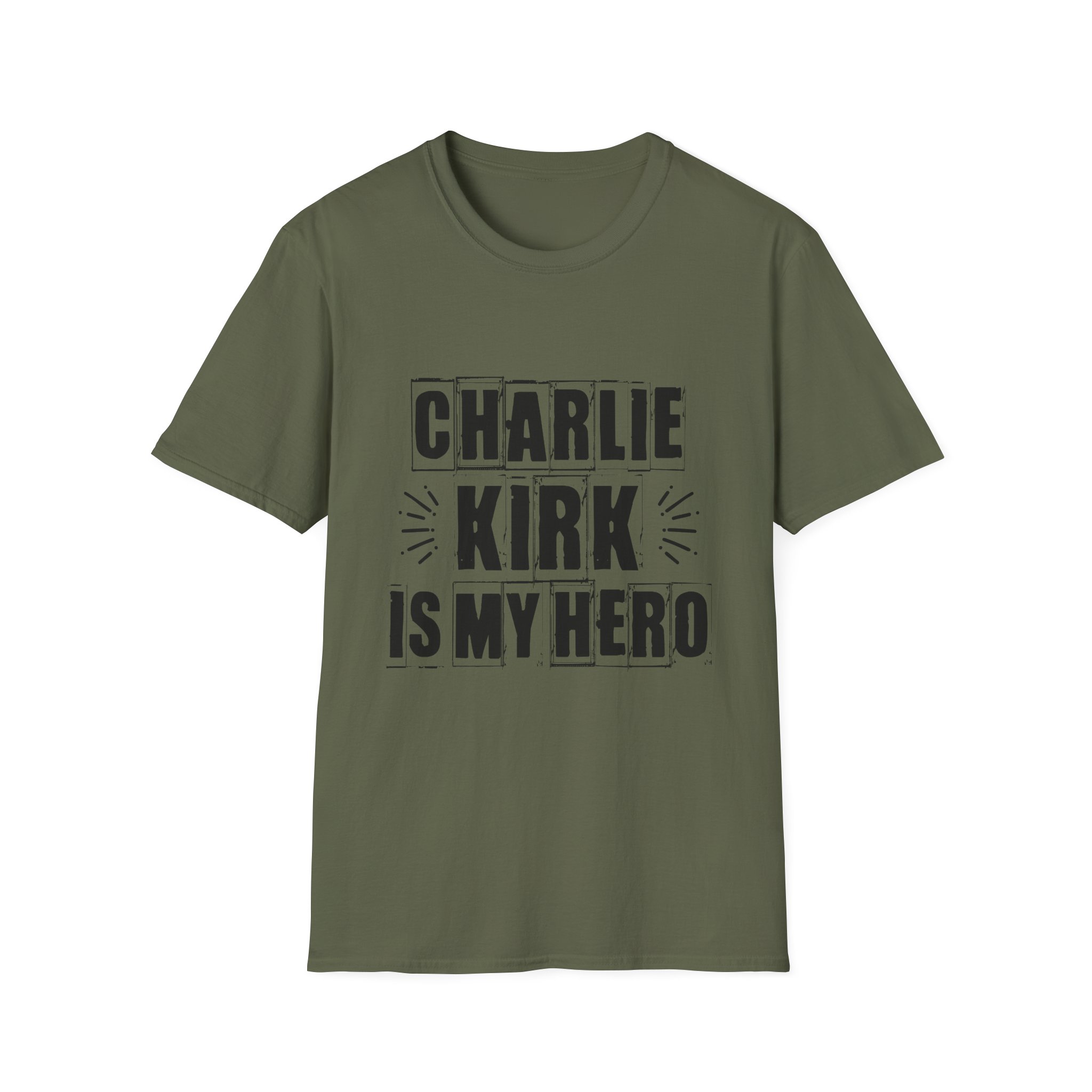 Charlie Kirk Is My Hero T-Shirt — Political Statement Tee - Image 15