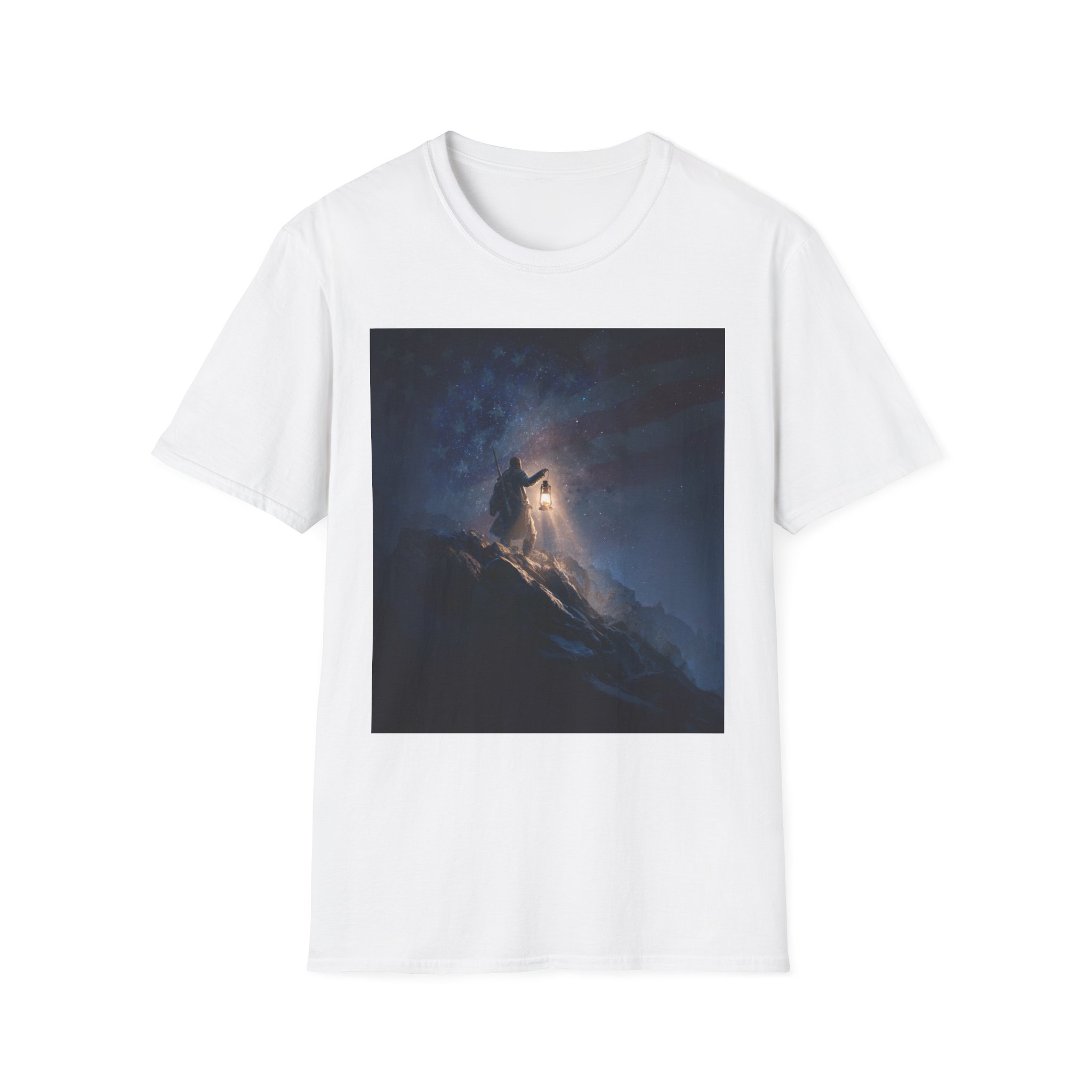 Truth Defenders T-Shirt, Unisex Softstyle Tee, American Pride Shirt, Perfect for Independence Day, Casual Wear, Gift for Nature Lovers