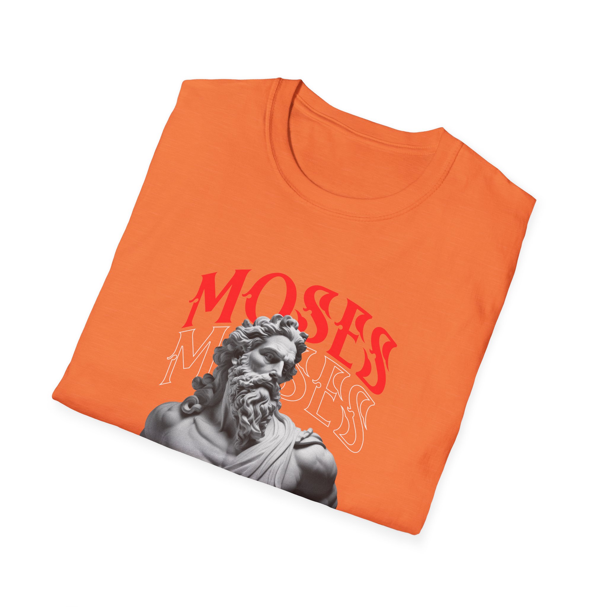 Moses Statue Graphic T-Shirt - Image 4