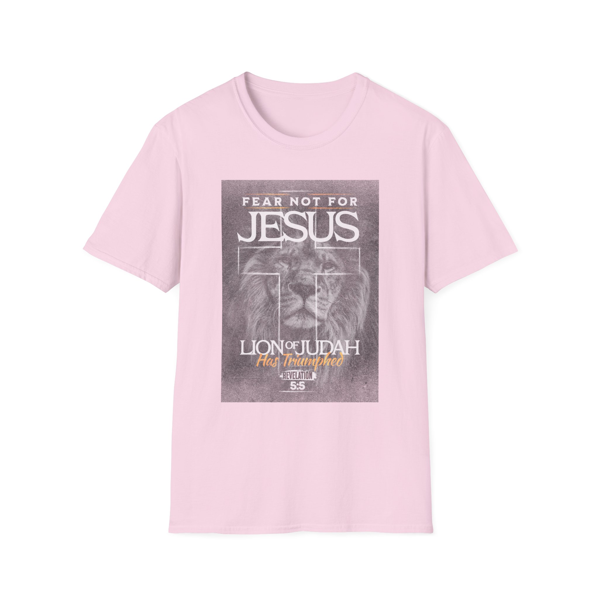 Lion of Judah T-Shirt — "Fear Not for Jesus" Christian Faith Tee - Image 25