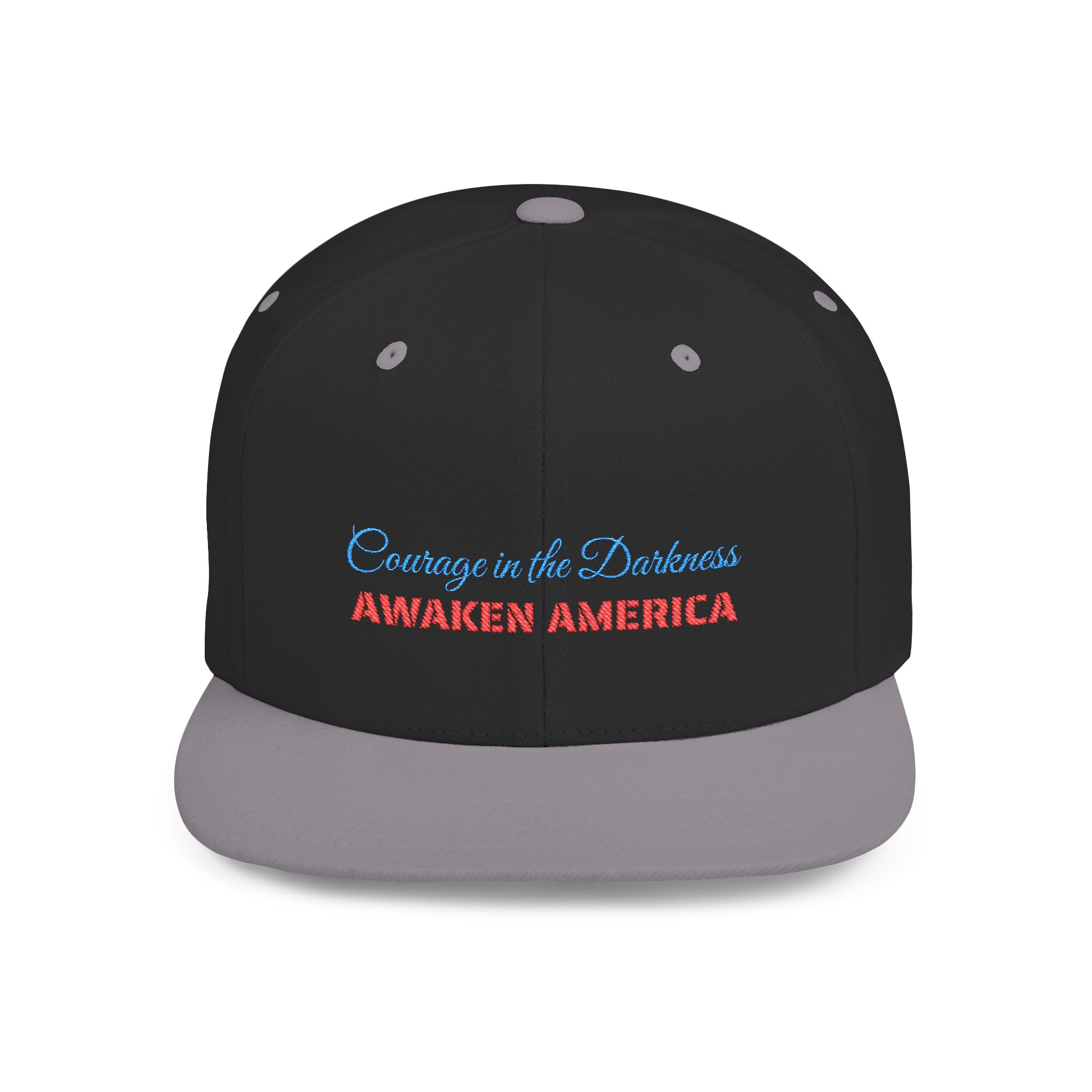 Courage in the Darkness Snapback Hat, Adjustable Cap for Outdoor Events, Casual Streetwear, Gift for Friends, Patriotic Apparel - Image 37
