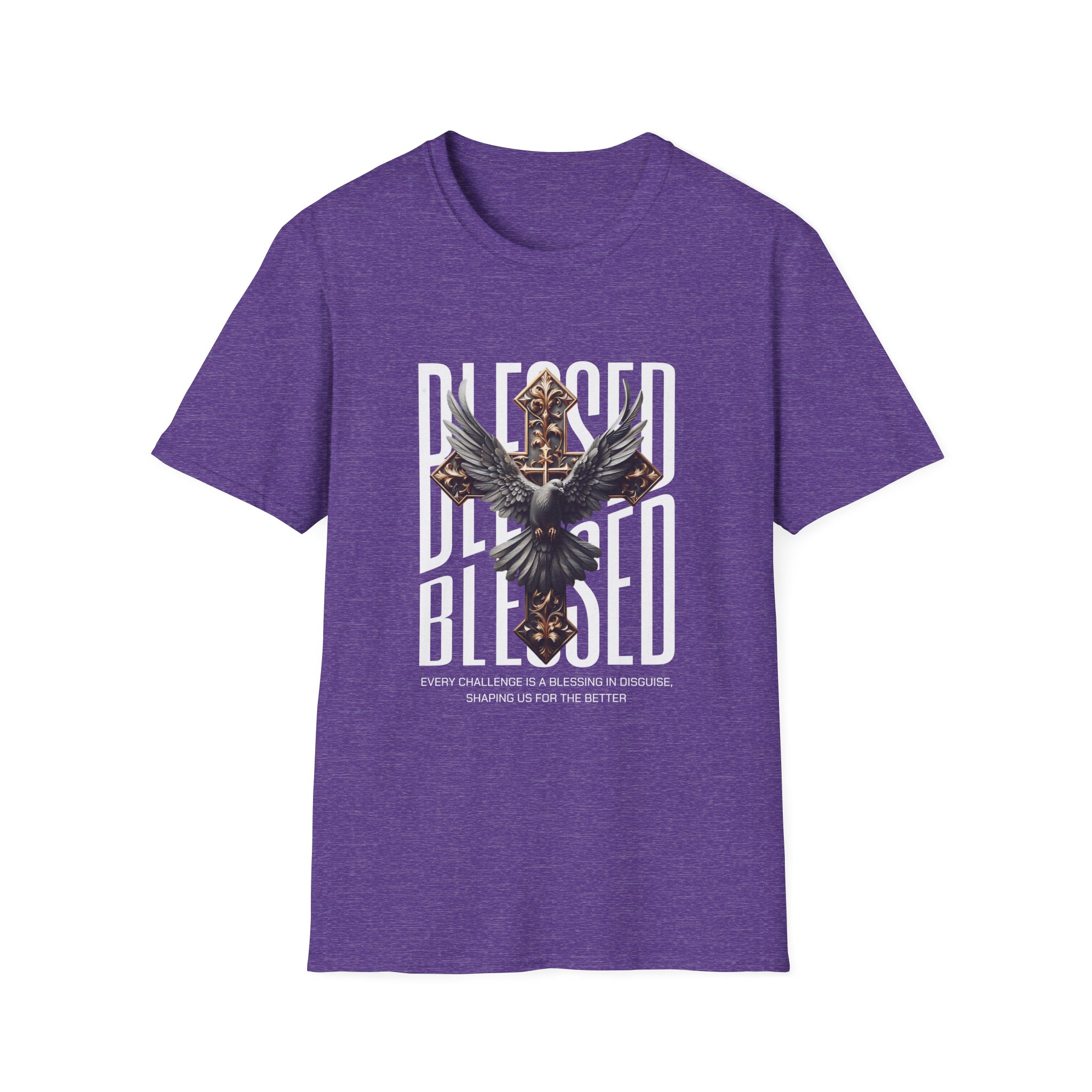 Blessed - Unisex Softstyle T-Shirt - Image 13