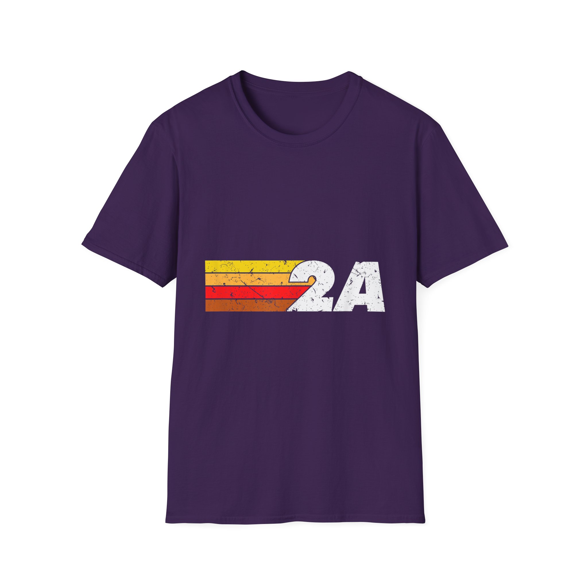 2A Retro Stripes T-Shirt — Vintage 2A Gun Rights Tee - Image 17