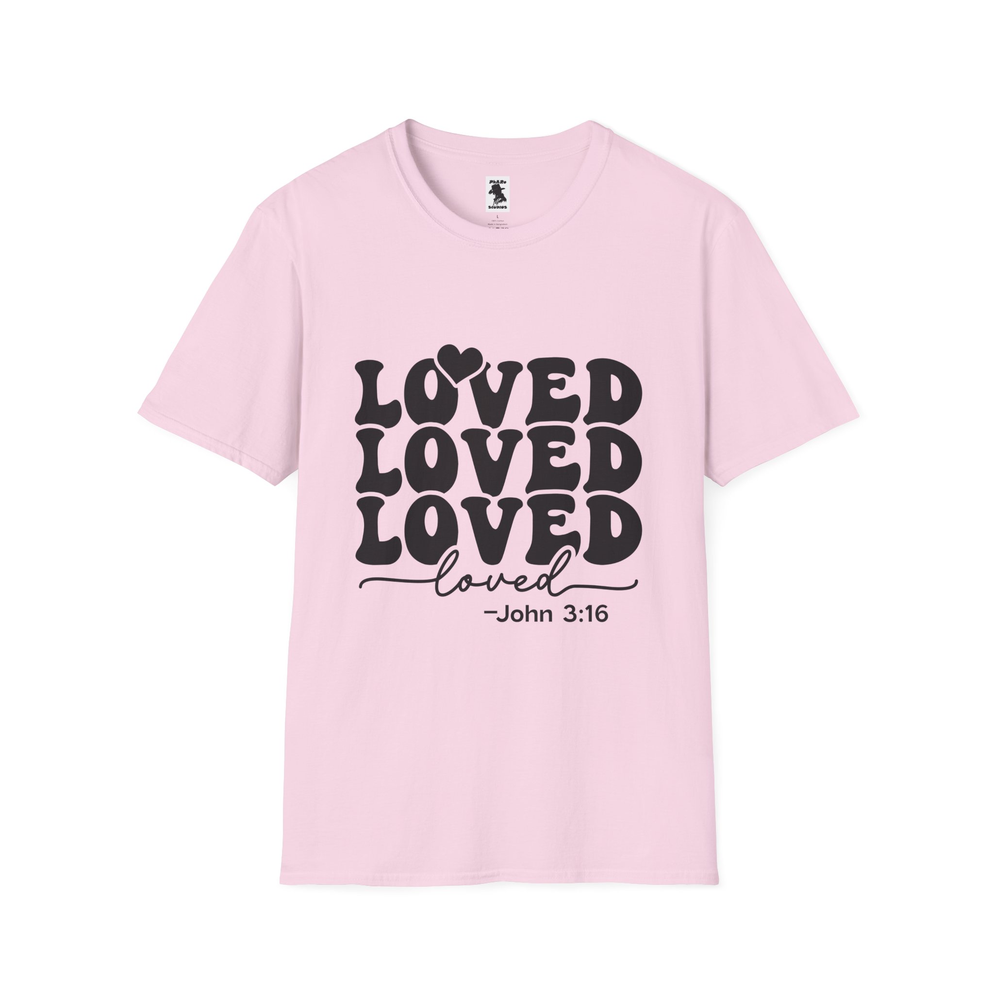 Loved Unisex Softstyle T-Shirt - Inspirational Faith Apparel - Perfect for Gifts and Celebrations - Image 45