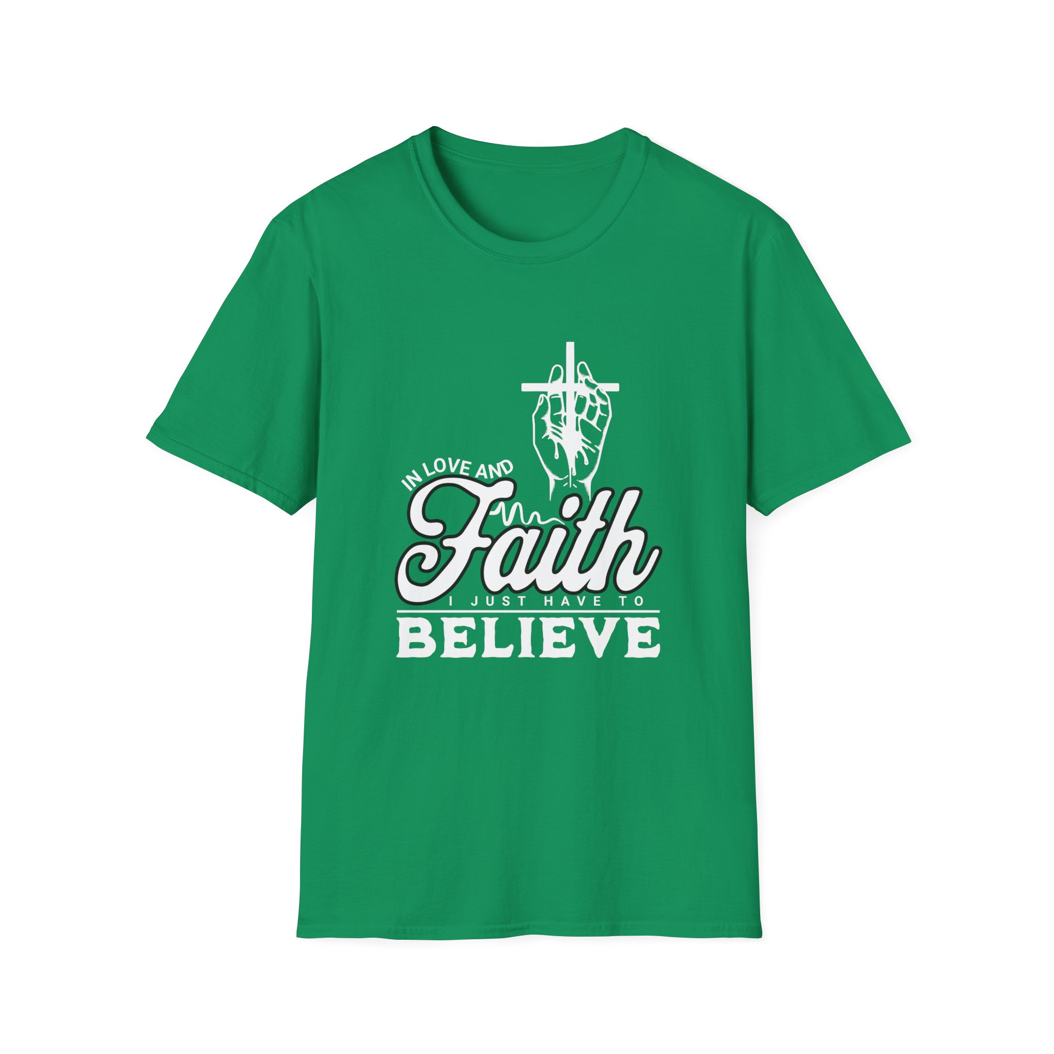 Faith Believe Unisex Softstyle T-Shirt - Image 13