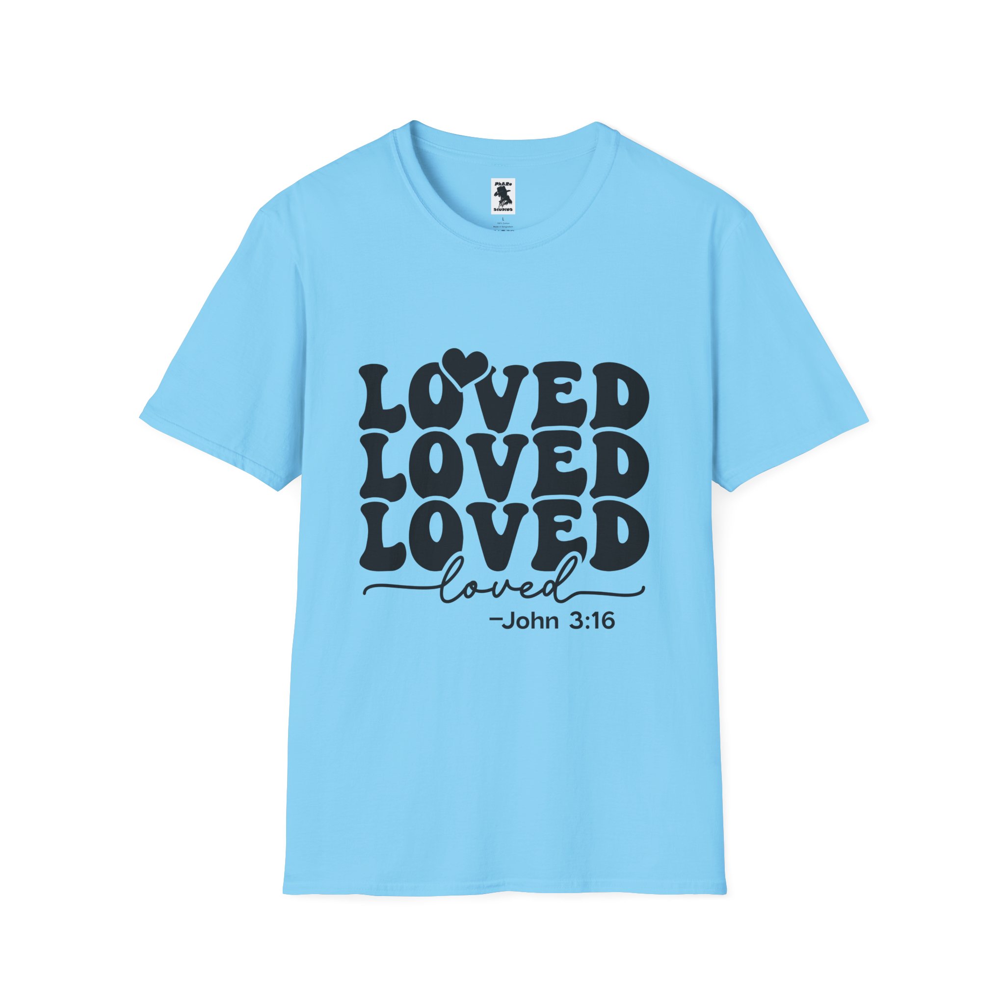 Loved Unisex Softstyle T-Shirt - Inspirational Faith Apparel - Perfect for Gifts and Celebrations - Image 25
