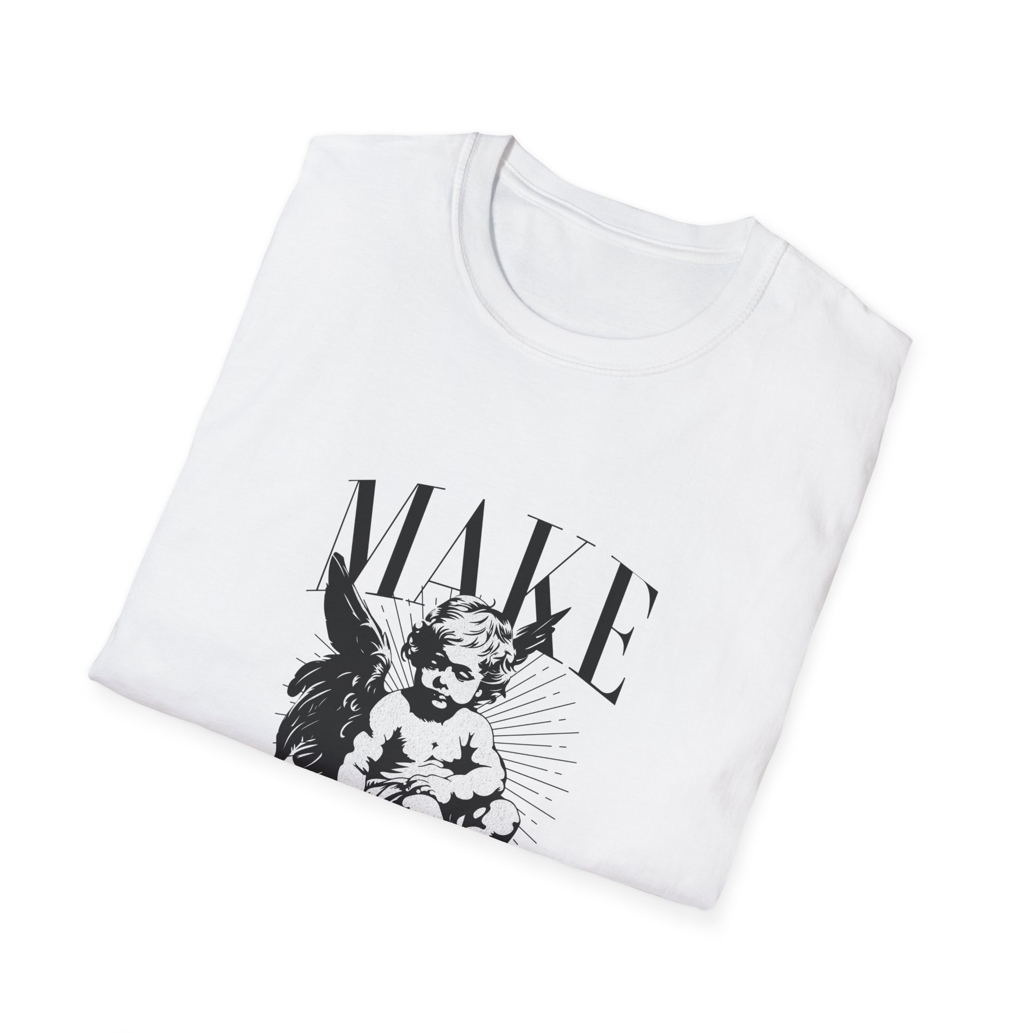 Make Heaven Crowded Unisex Tee - Image 4