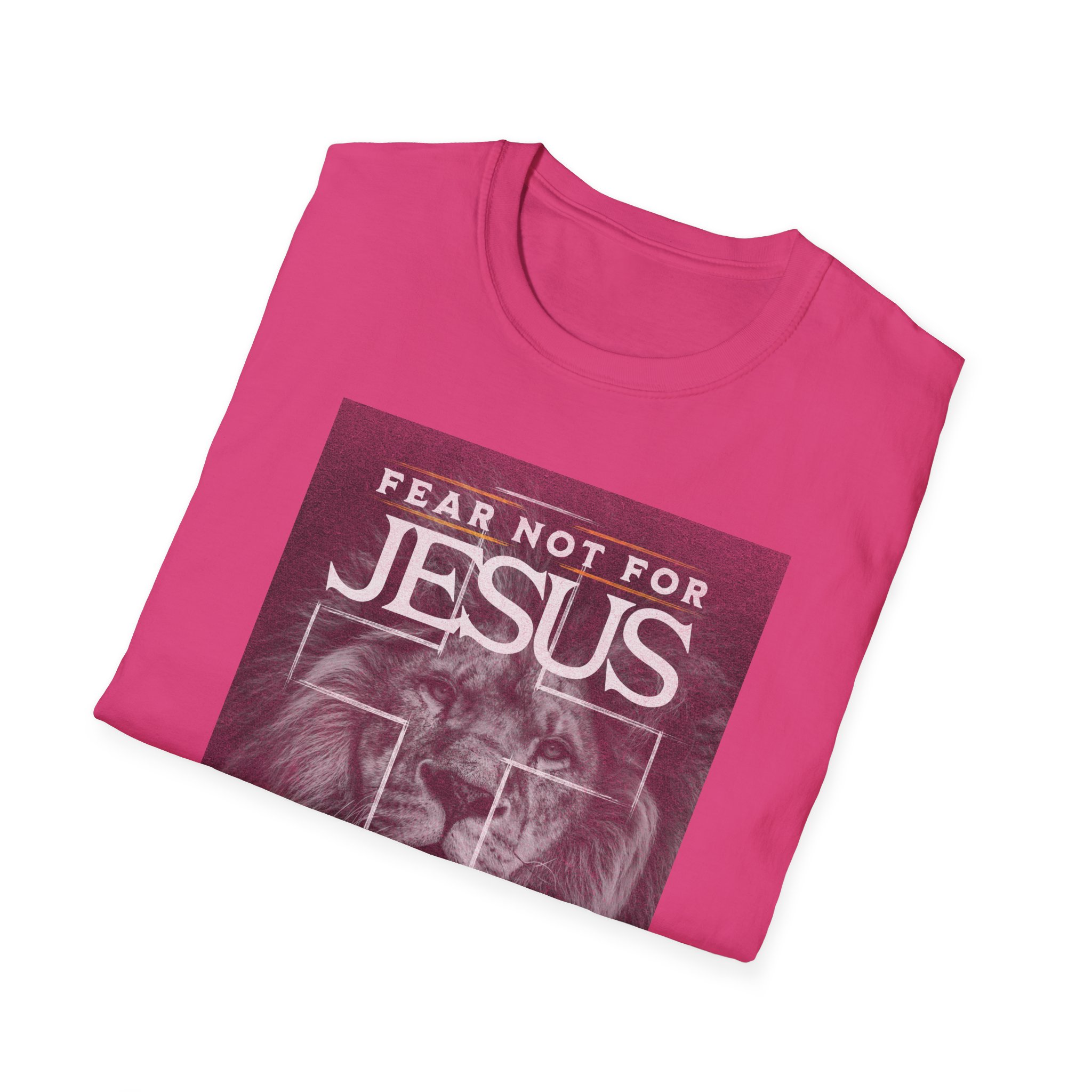 Lion of Judah T-Shirt — "Fear Not for Jesus" Christian Faith Tee - Image 28