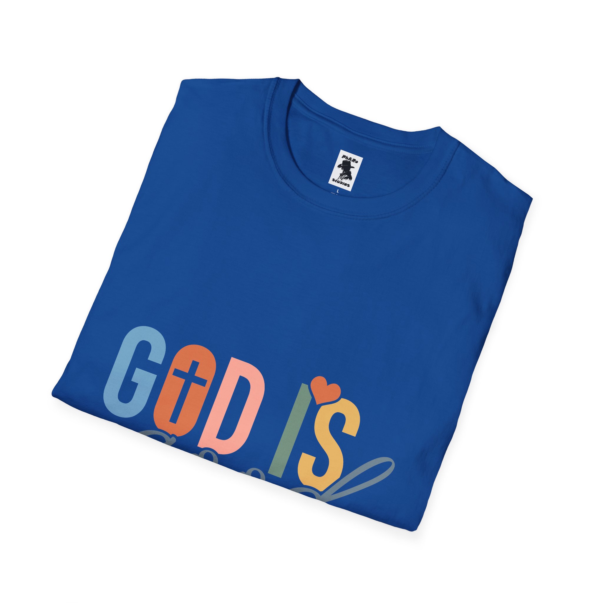 Unisex Softstyle T-Shirt - "God Is Good" Inspirational Tee - Image 32