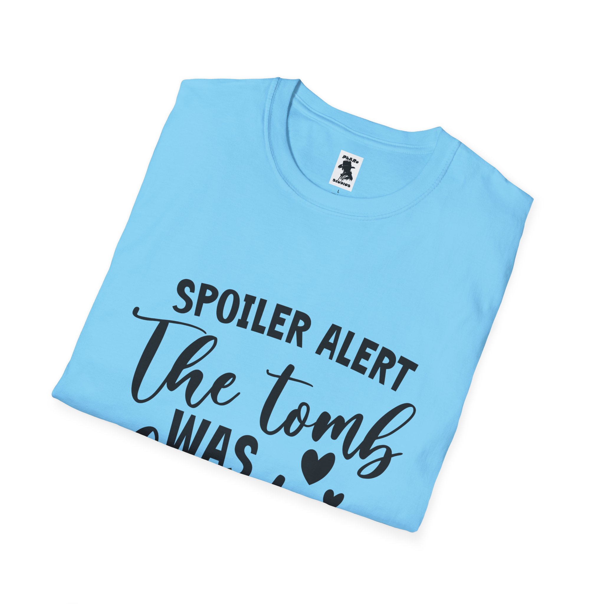 'Spoiler Alert: The Tomb Was Empty' Unisex Softstyle T-Shirt - Perfect for Easter and Celebrations! - Image 28