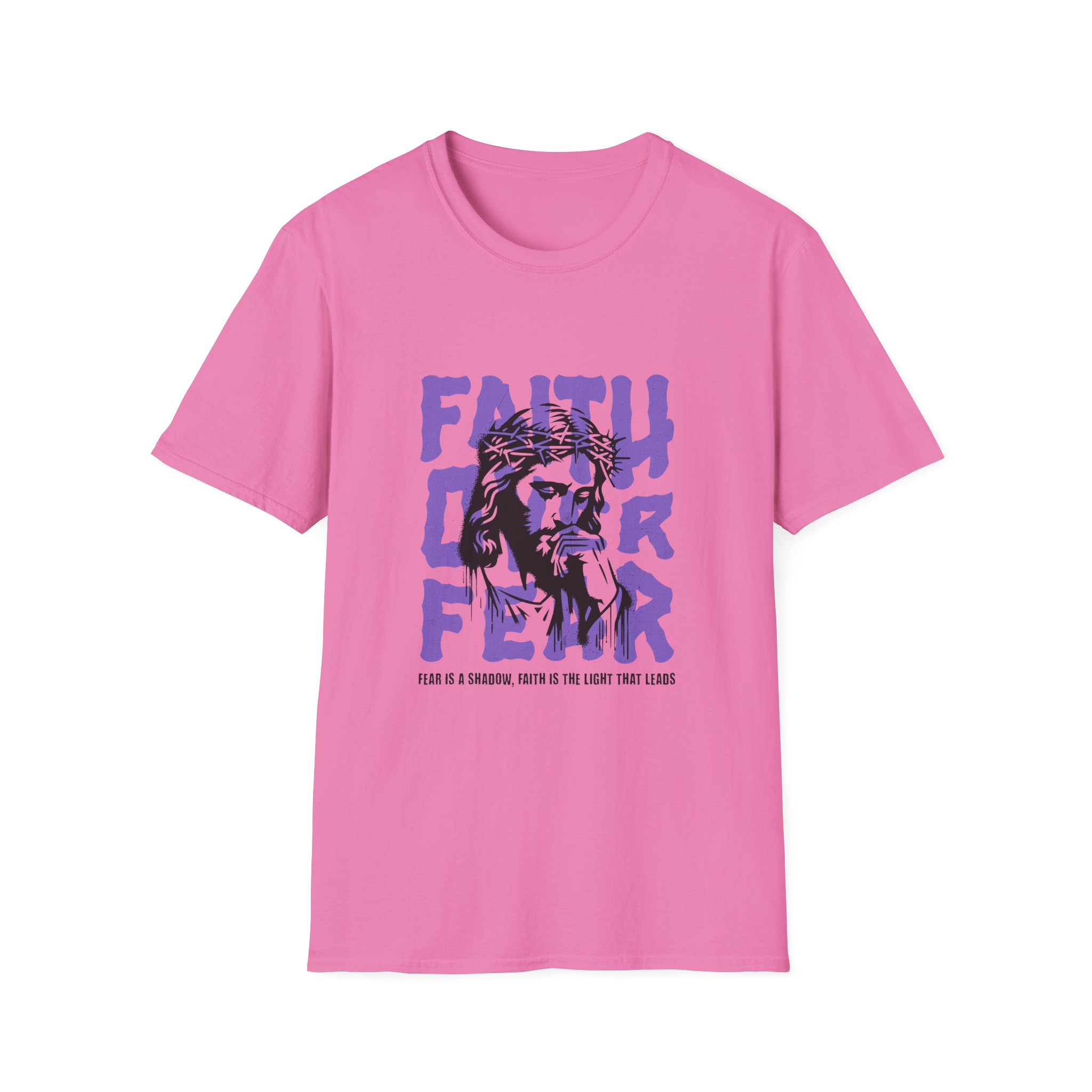 Faith Over Fear T-Shirt — Christian Jesus Graphic Tee (Faith Over Fear) - Image 17