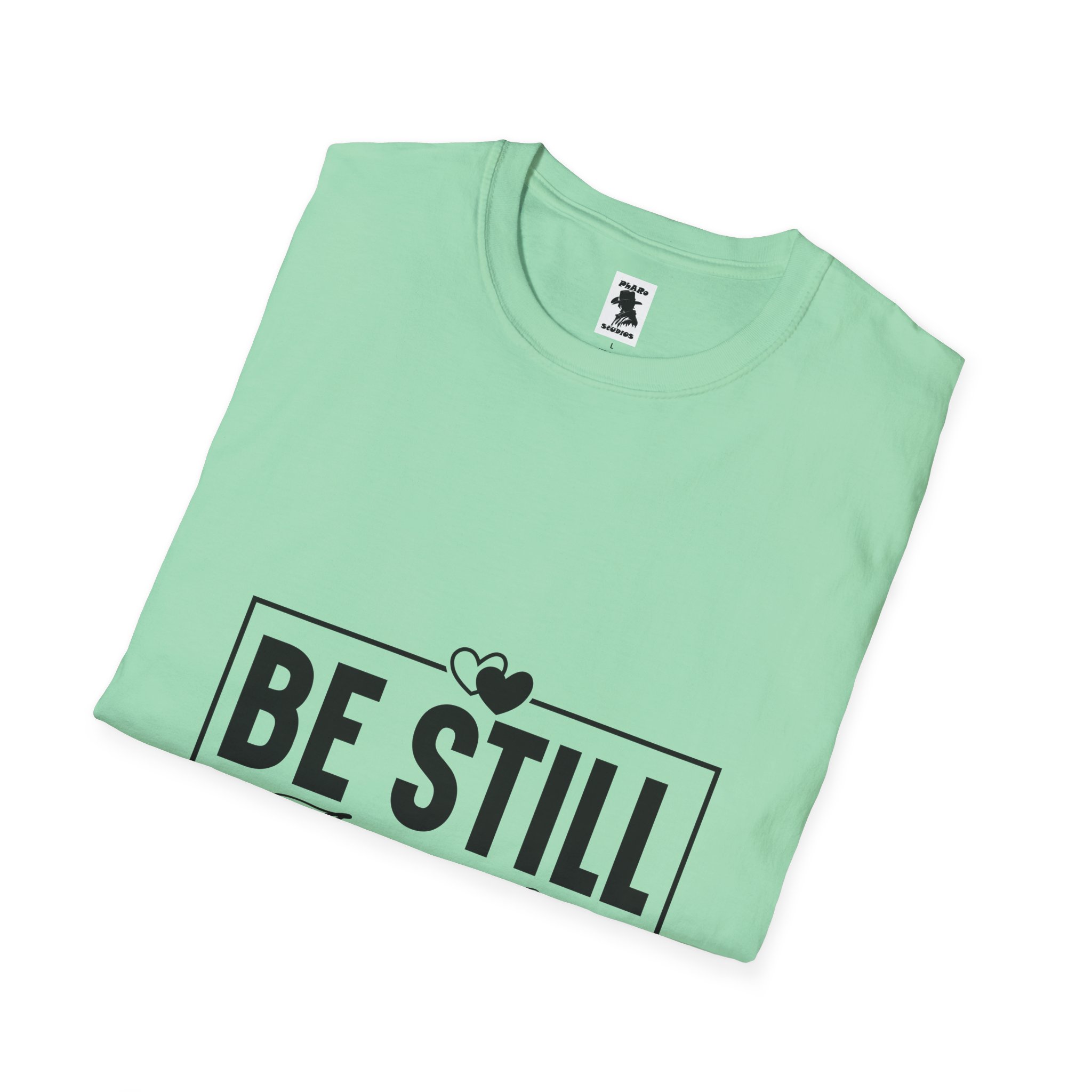 Be Still And Know Unisex Softstyle T-Shirt – Inspirational Everyday Wear - Image 20