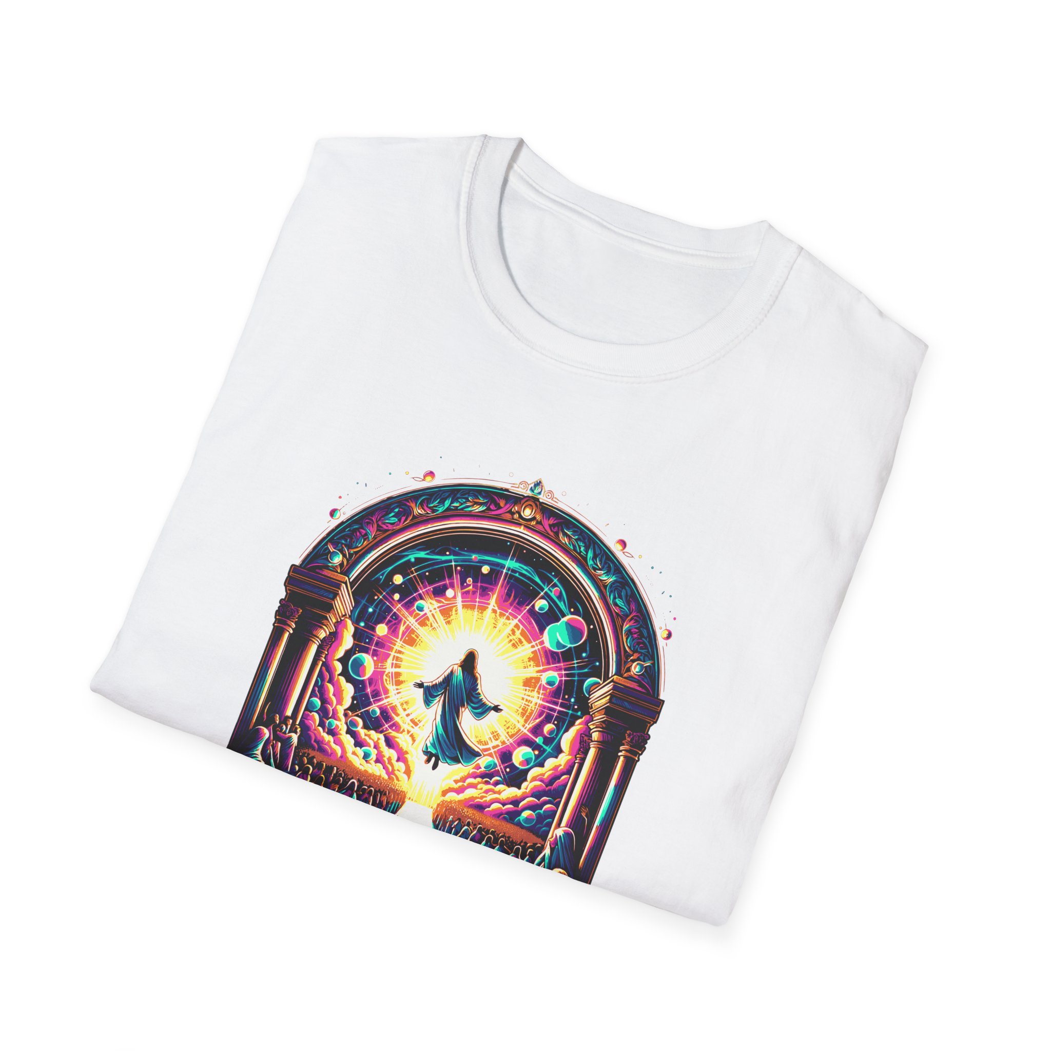 Savior's Grace T-Shirt — Radiant Christian Faith Graphic Tee - Image 4