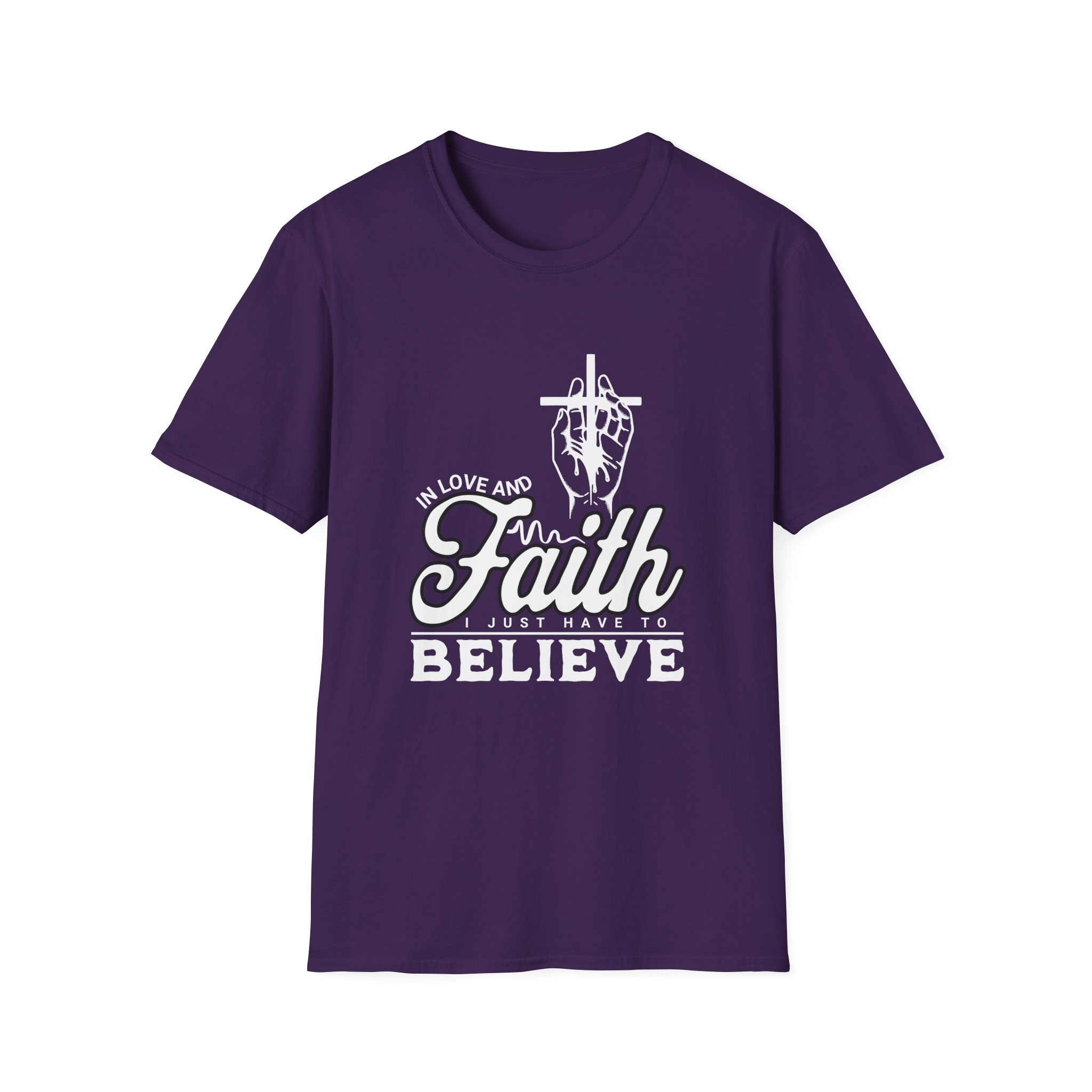 Faith Believe Unisex Softstyle T-Shirt - Image 19