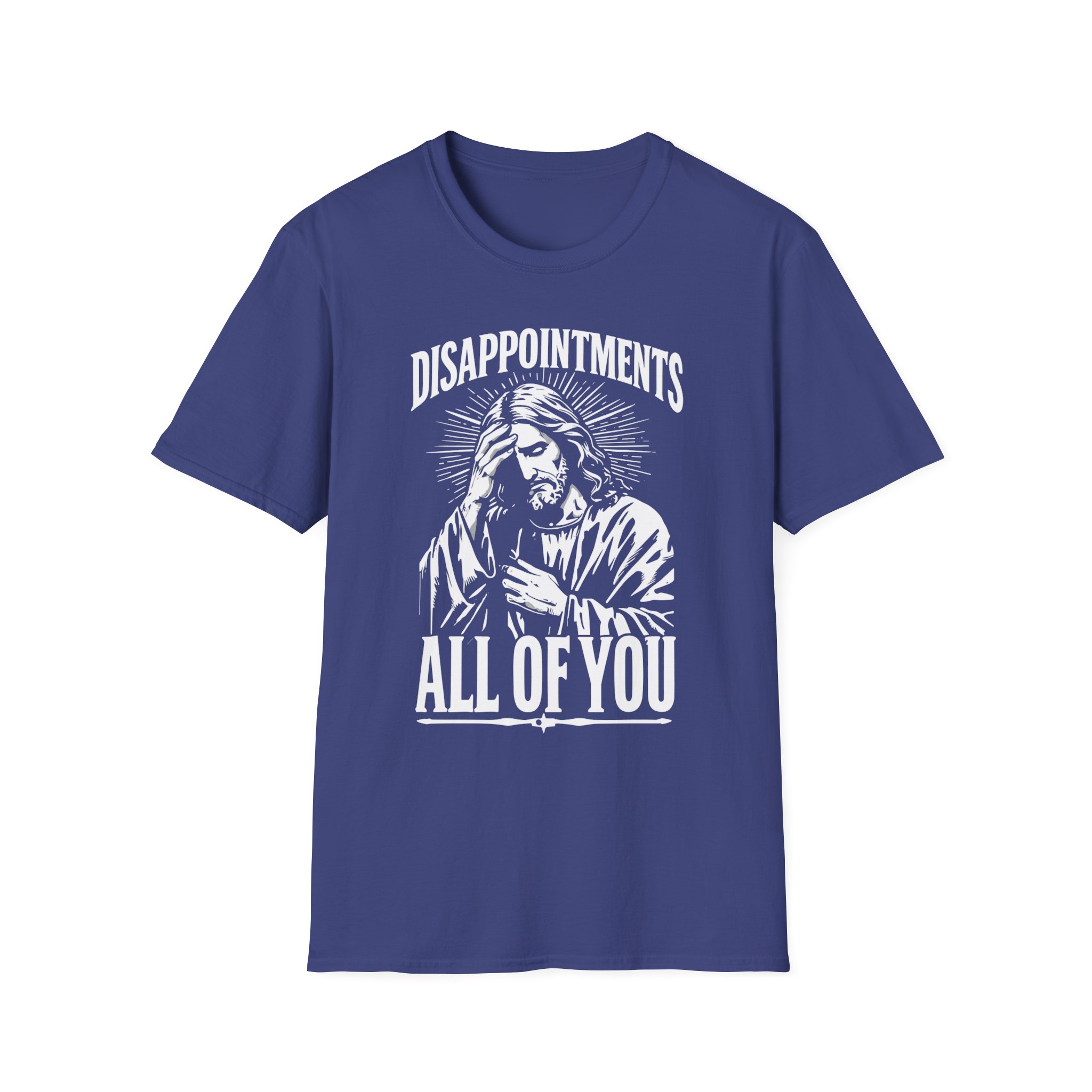 Jesus Graphic T-Shirt — "Disappointments All of You" Vintage Religious Humor Tee - Image 13