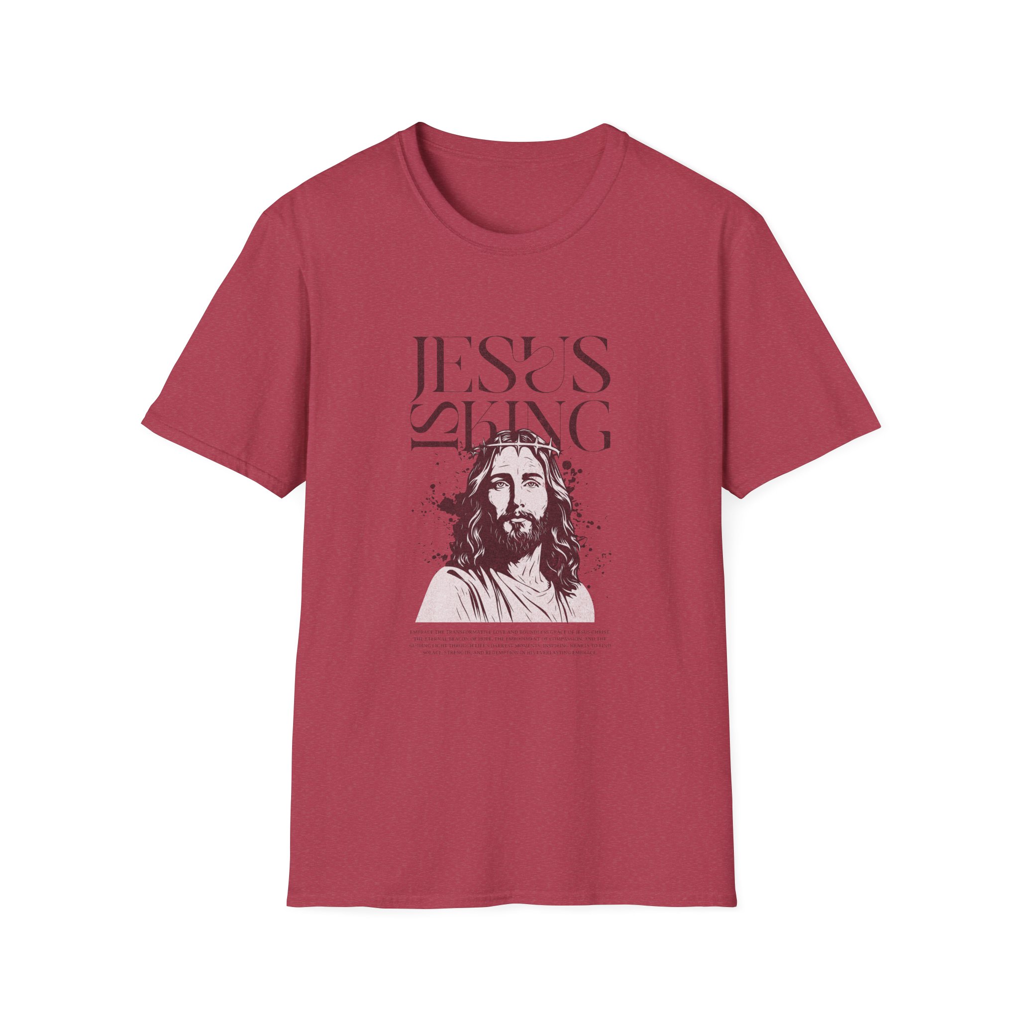 Jesus is King T-Shirt — Christian Faith Graphic Tee - Image 25