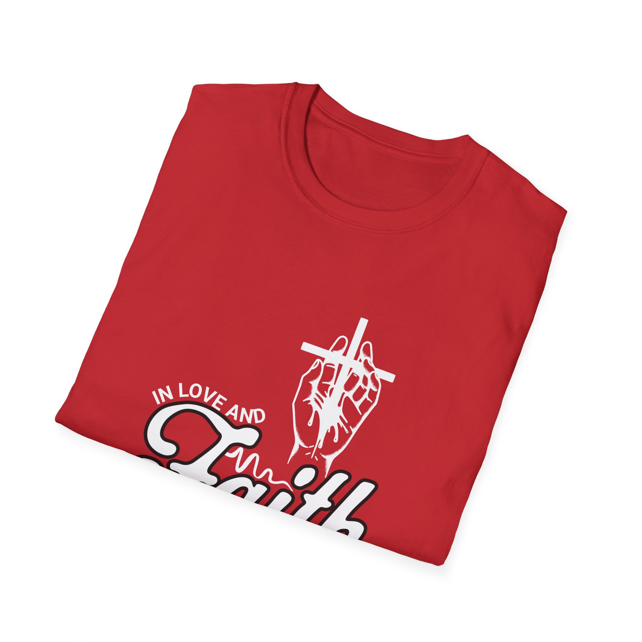 Faith Believe Unisex Softstyle T-Shirt - Image 24