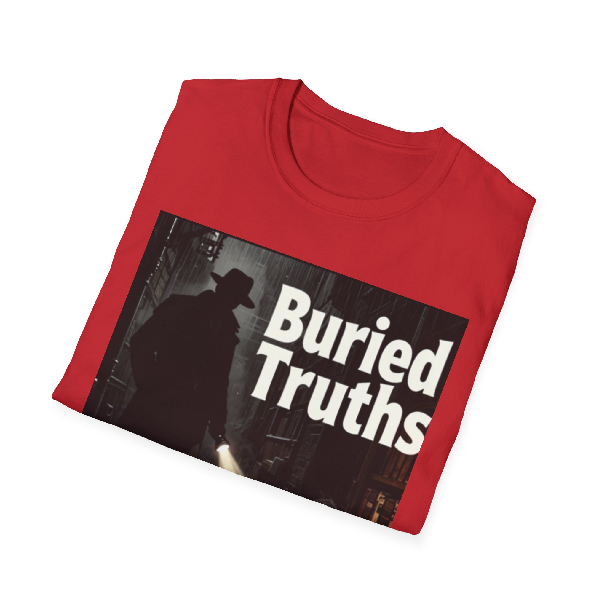 Buried Truths Podcast T-Shirt — The Truth in the Darkness Network (Phillip Roberts) - Image 4