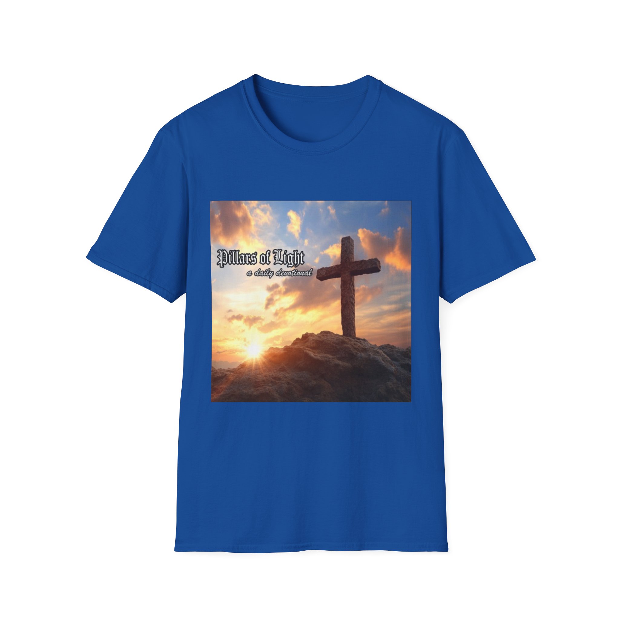 Pillars of Light Devotional Podcast T-Shirt — The Truth in the Darkness - Image 21